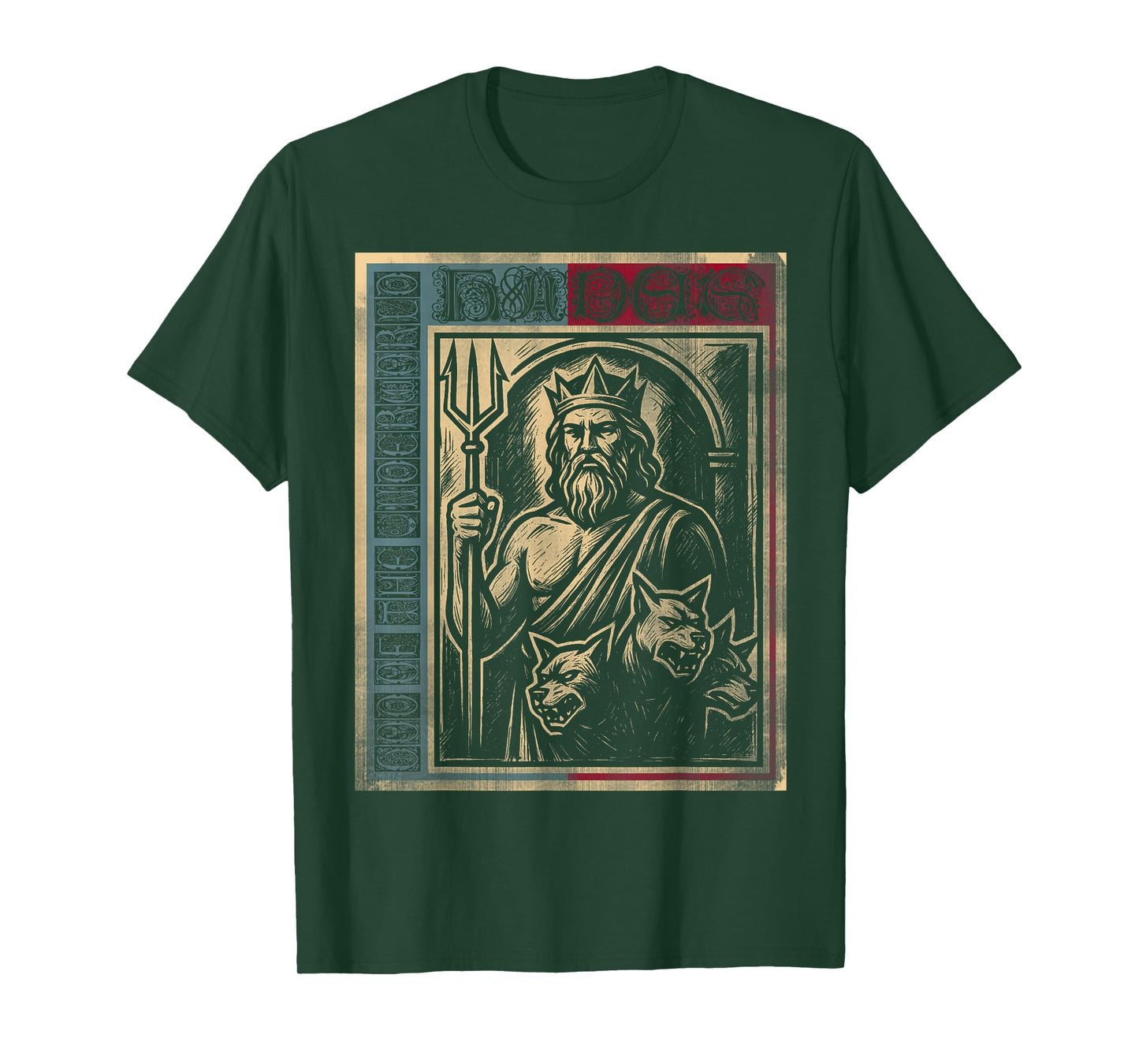 Hades The Greek god of The Underworld tee Greek Mythology T-Shirt