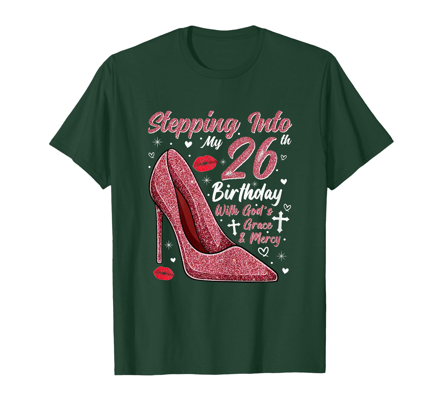 Stepping Into My 26th Birthday Ladies 26 Year Old T-Shirt