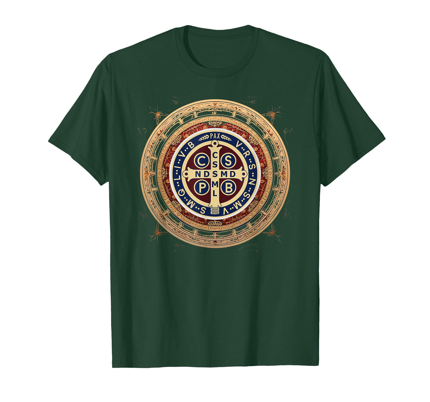 Catholic Saint Benedict Medal T-Shirt