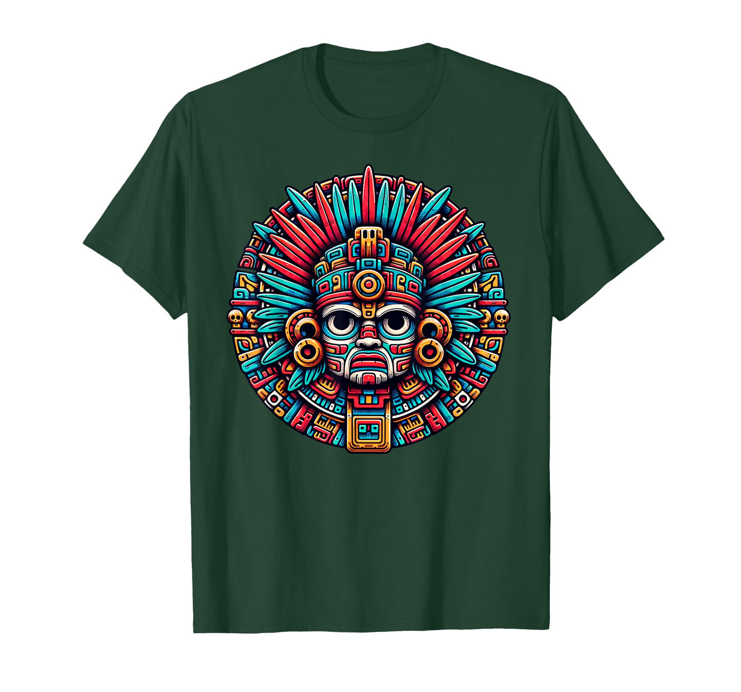 Aztec Mythological God and king of Mictlan Apparel Mictlantecuhtli Aztec God And Ancient Aztecs Mythology T-Shirt