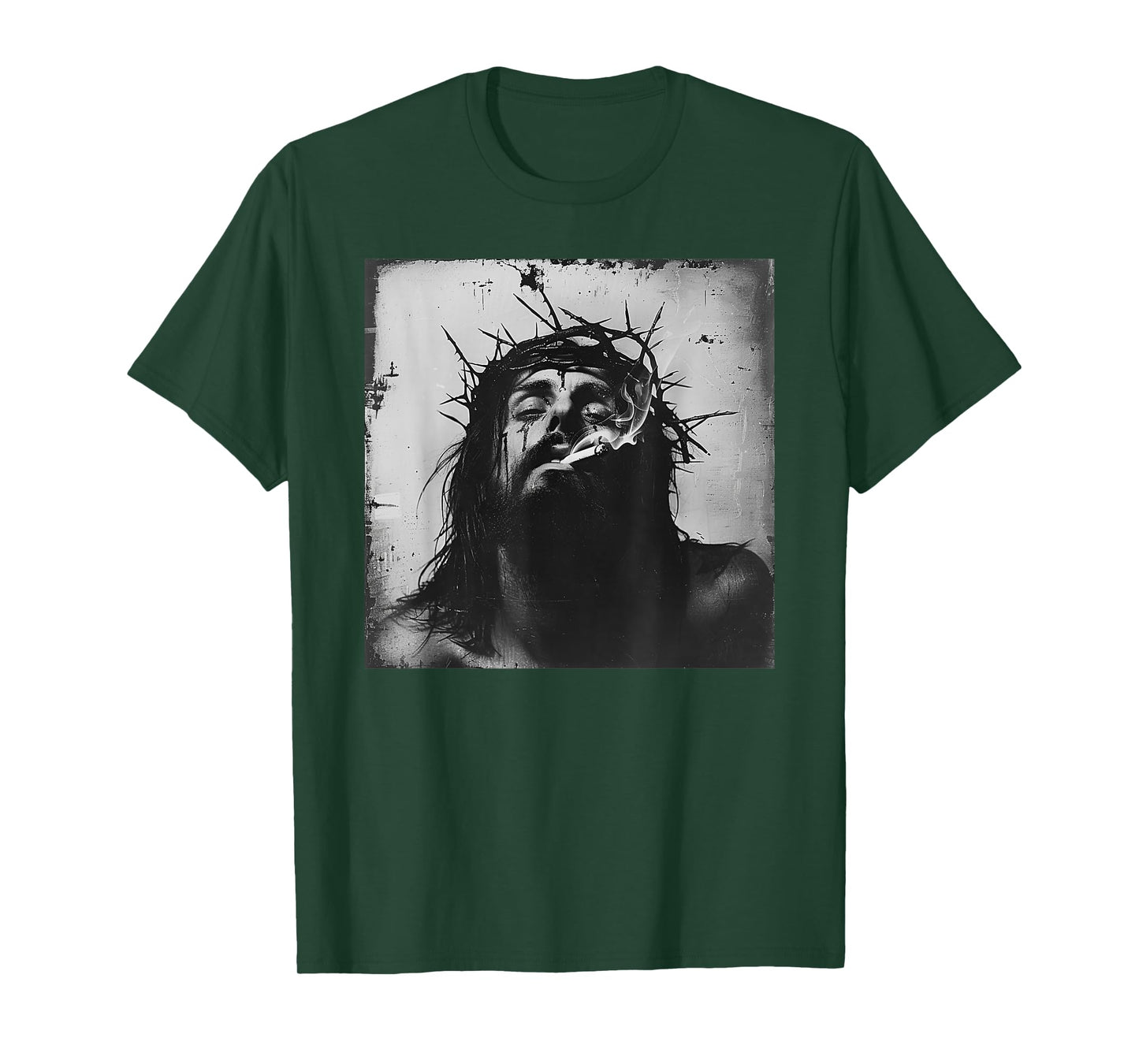 Cooler Jesus Christ Smokes, Resistance, Rebellious Jesus T-Shirt