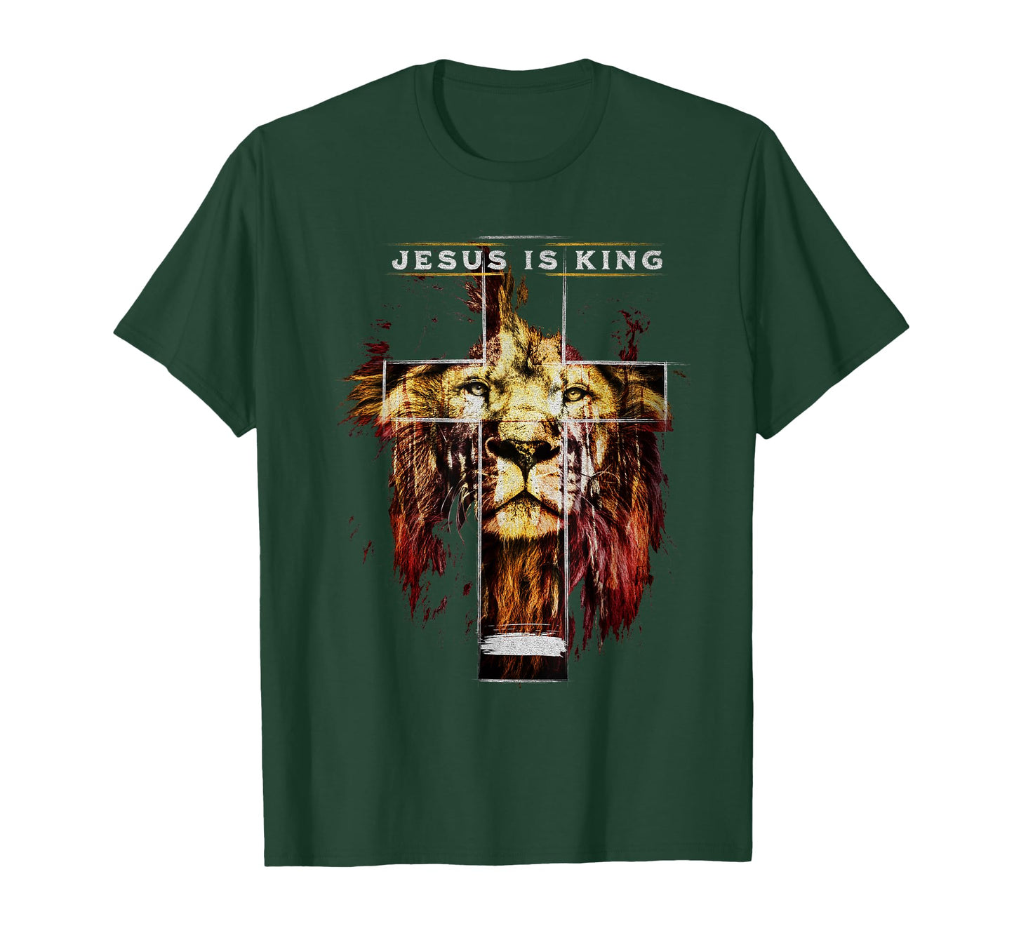 Jesus is King Jesus Lion John 14:6 Costume Christian T-Shirt