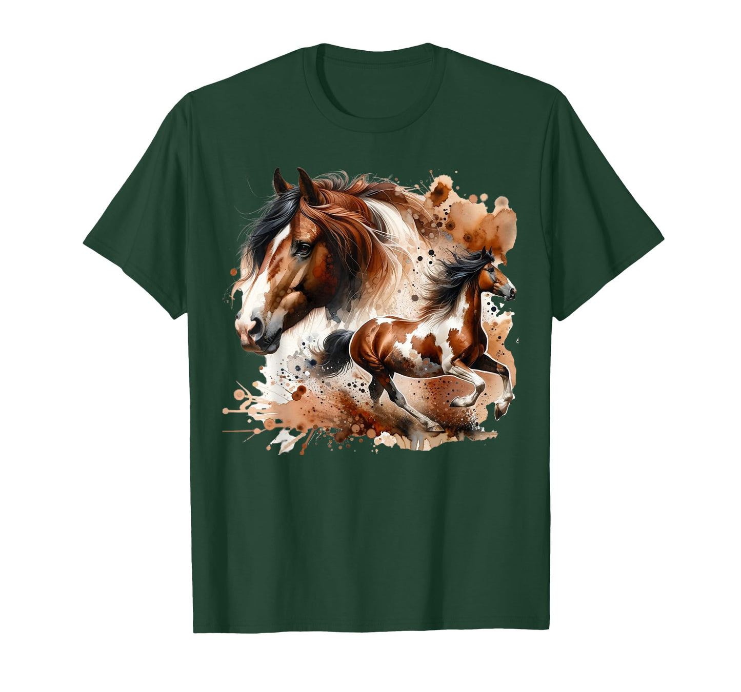 Bay Paint Quarter Horses T-Shirt