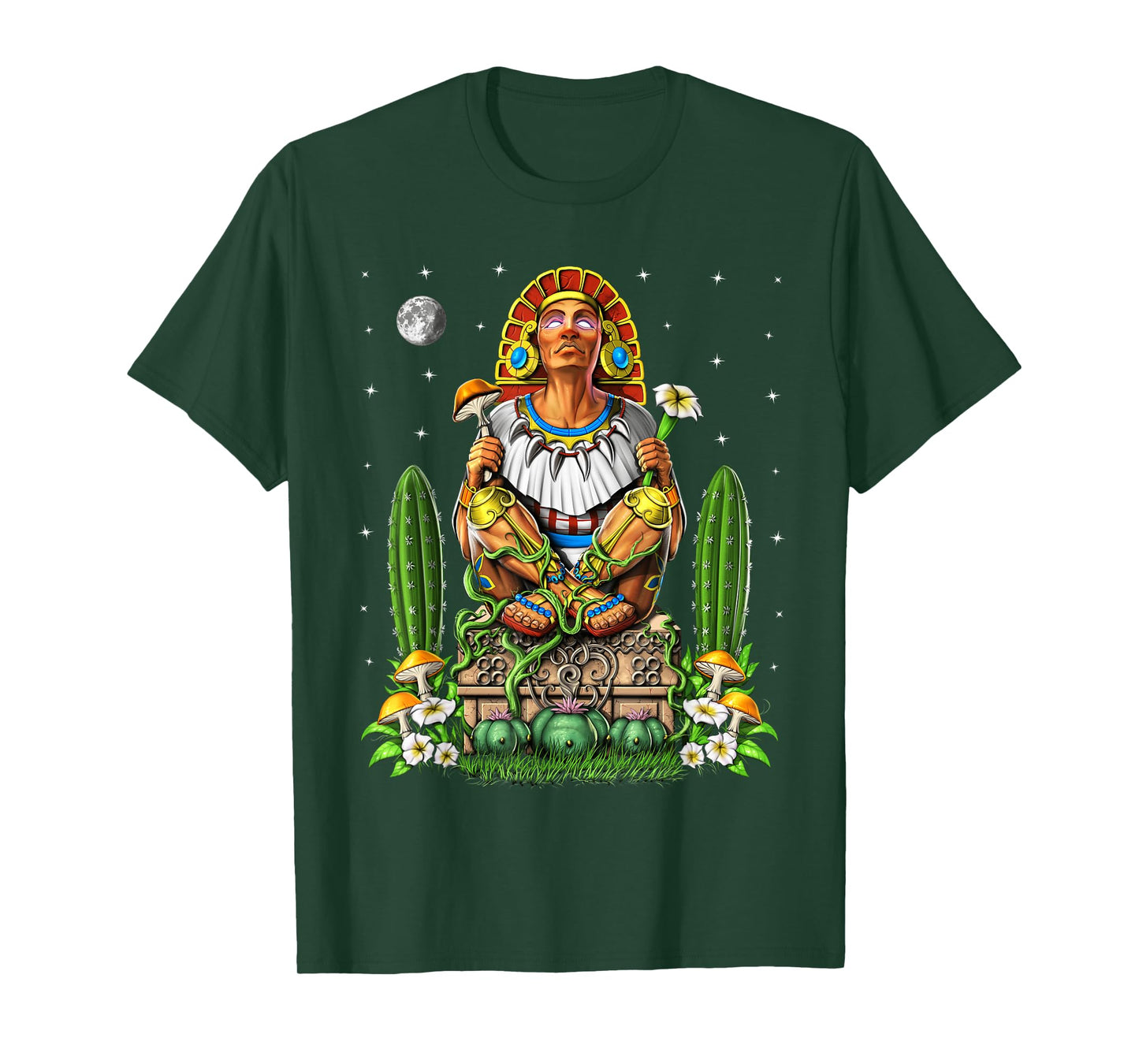 Aztec God Xochipilli Aztec Mythology Gods T-Shirt