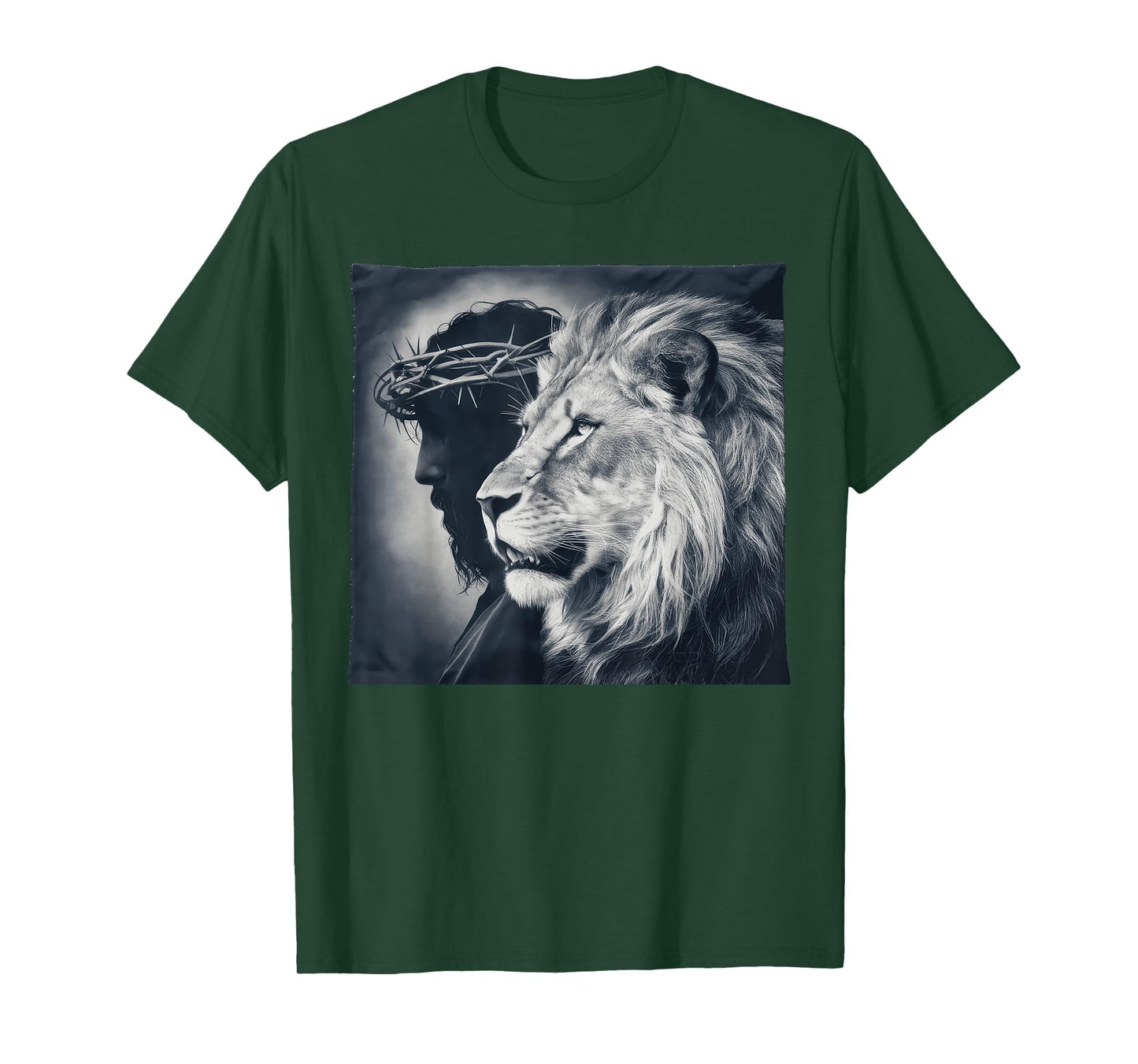 Lion of Judah Christian Cross T-Shirt