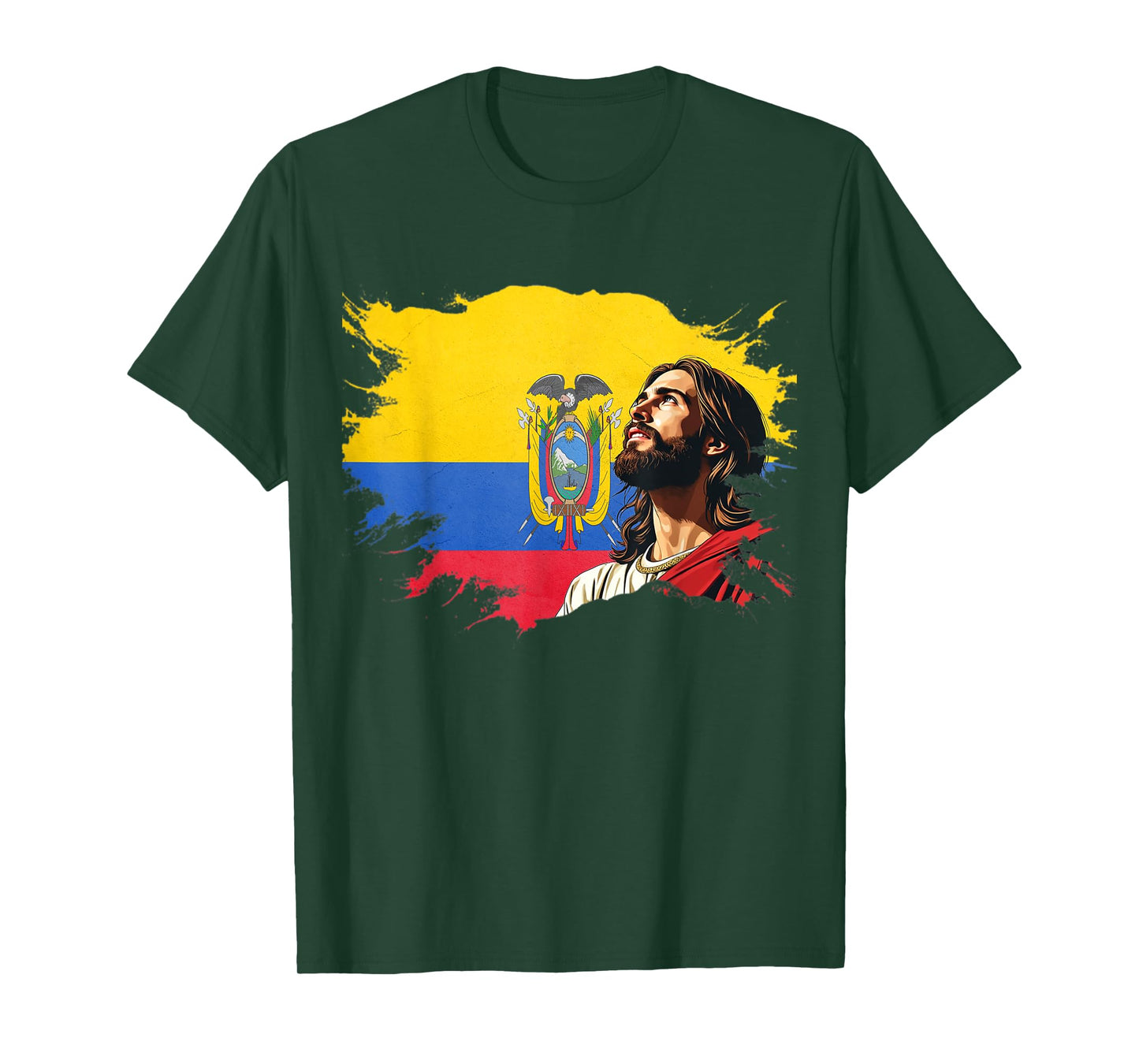 Ecuadorian Heritage Proud Christian T-Shirt