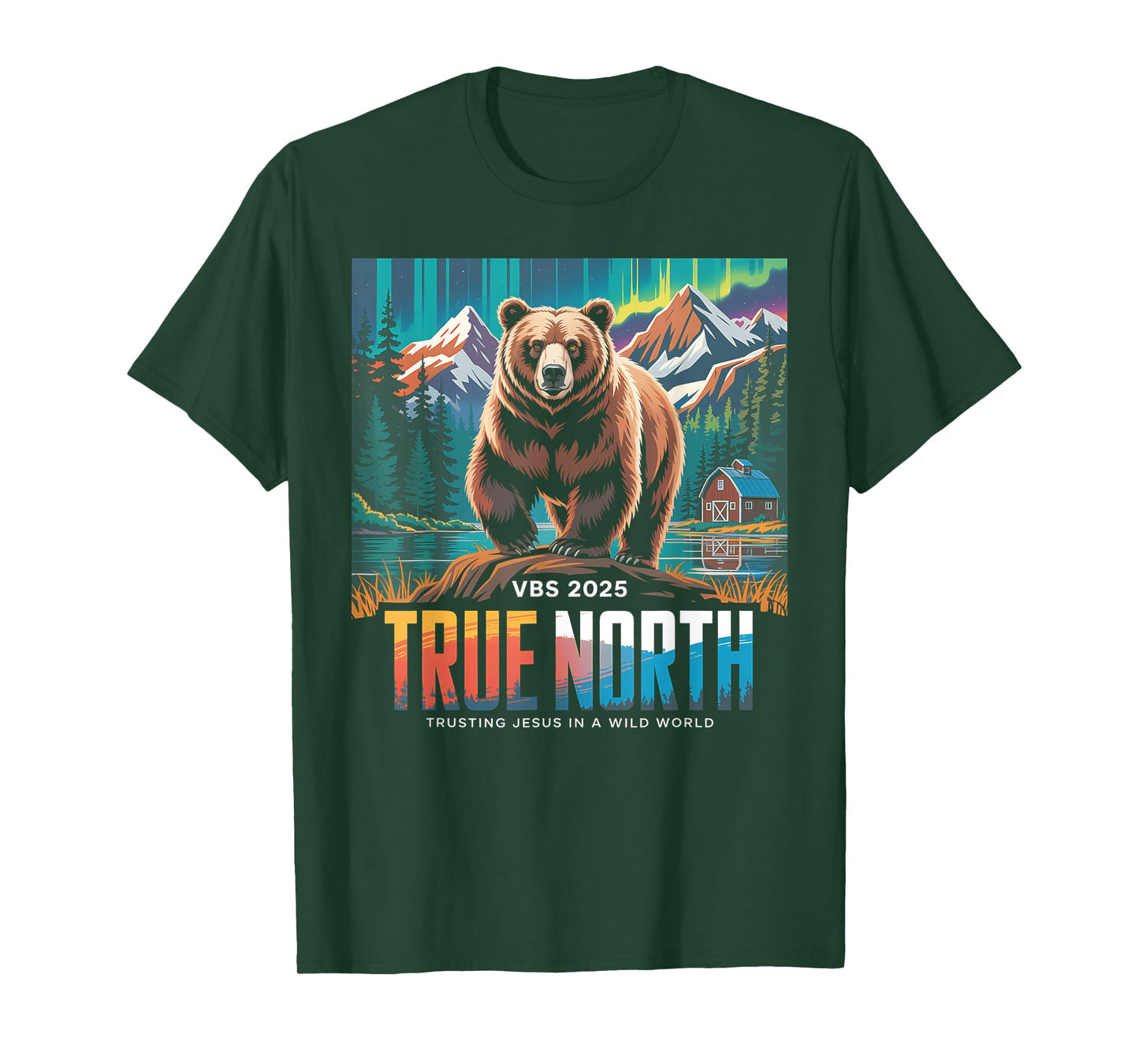 VBS 2025 True North Trusting Jesus Christian Summer T-Shirt