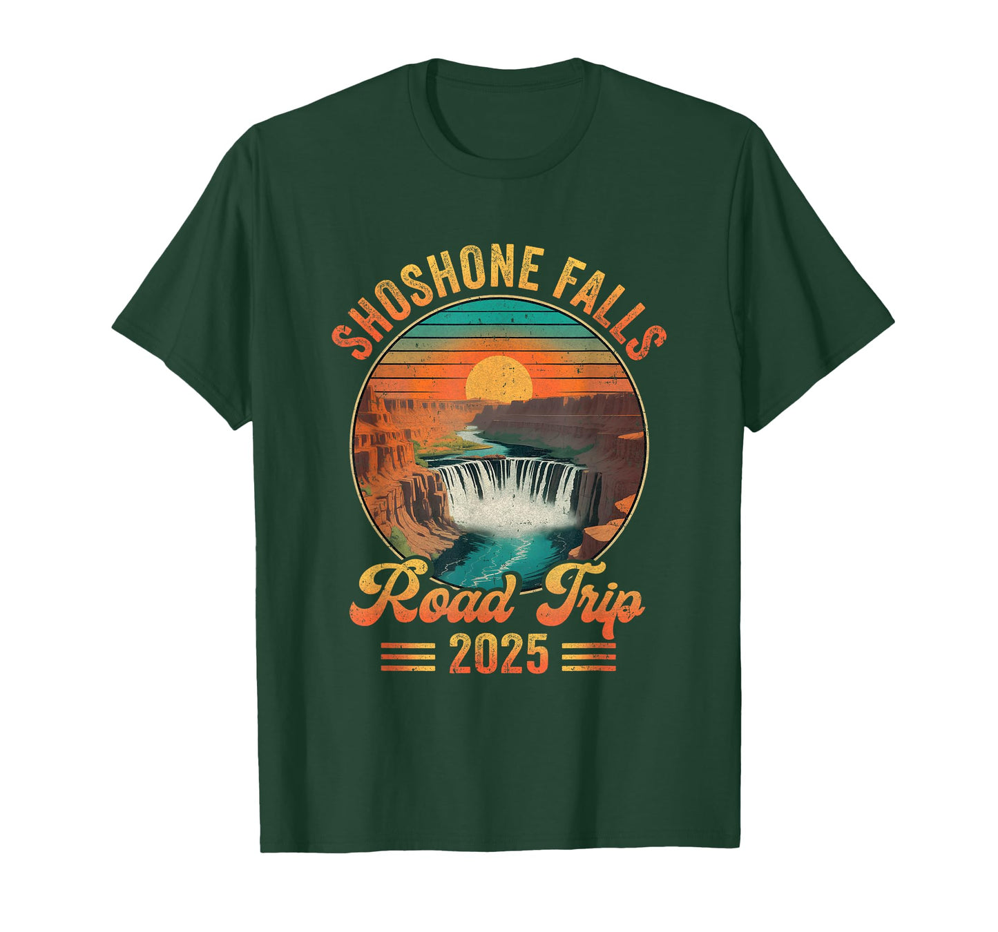 Shoshone Falls Road Trip 2025 Summer Vacation Family T-Shirt