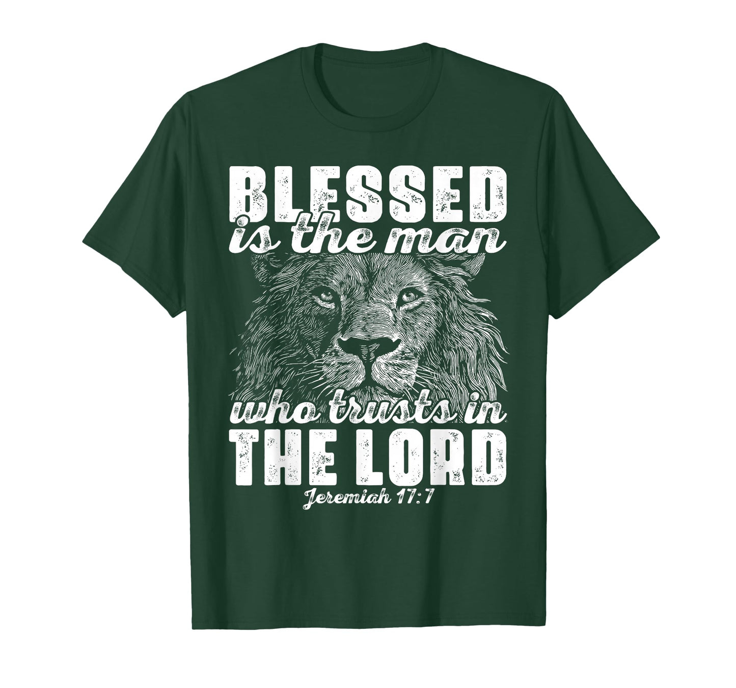 Christian Jesus Christ Lion of Judah Faith Trust in The Lord T-Shirt