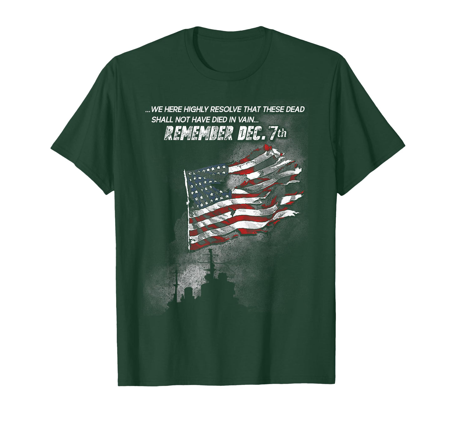 Pearl Harbor: Remember Dec. 7th T-Shirt