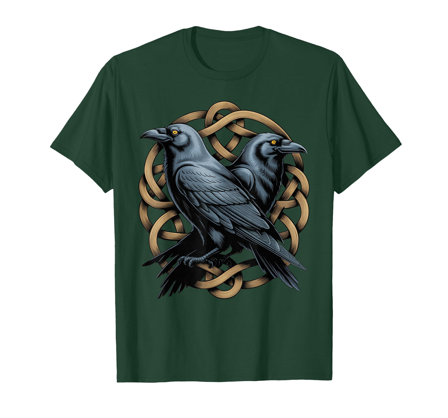 Norse Knotwork - Odins Raven Viking Midgard Thor Walhalla T-Shirt