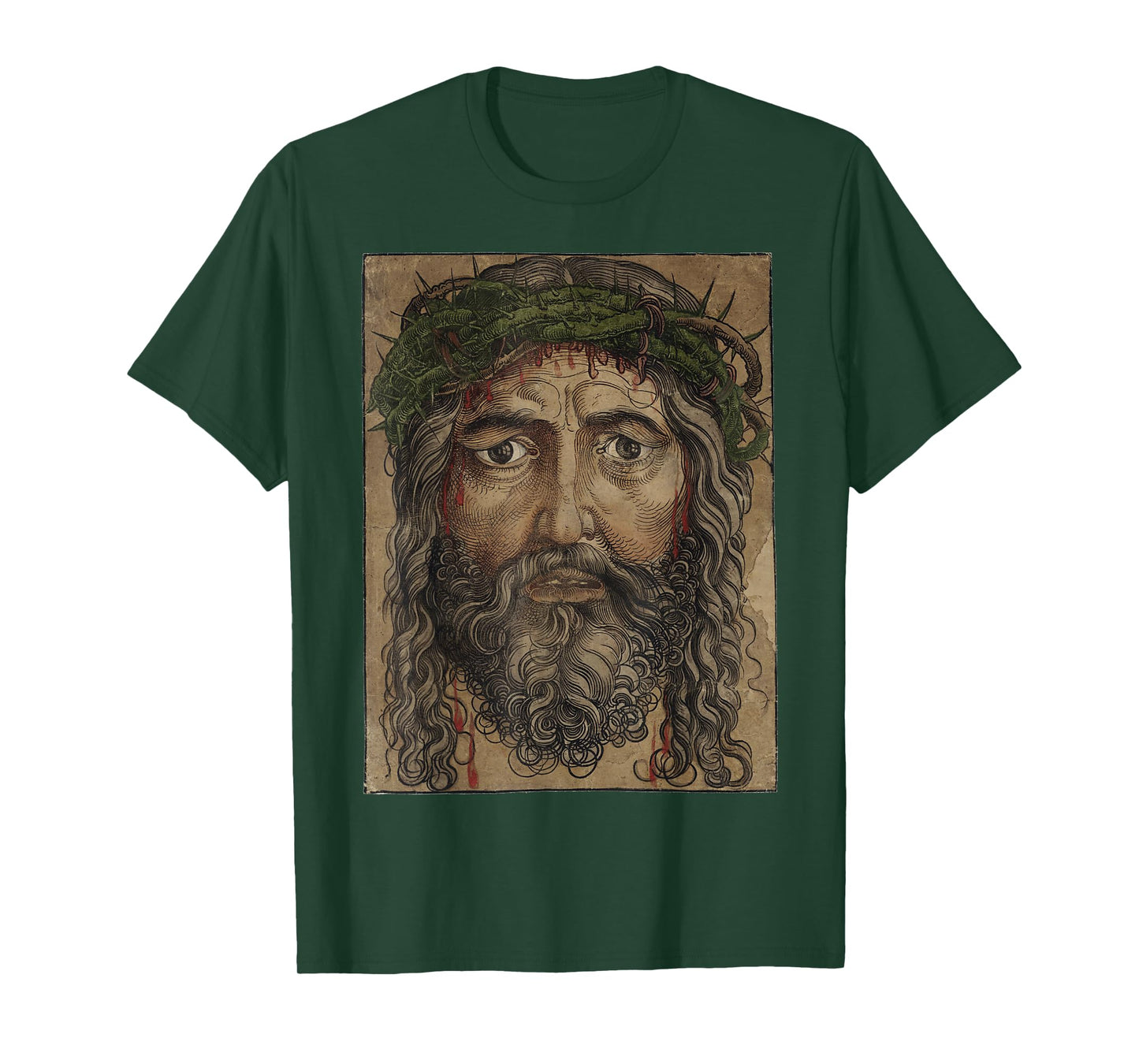 Face of Jesus T-Shirt Catholic Christian Traditions shirts T-Shirt