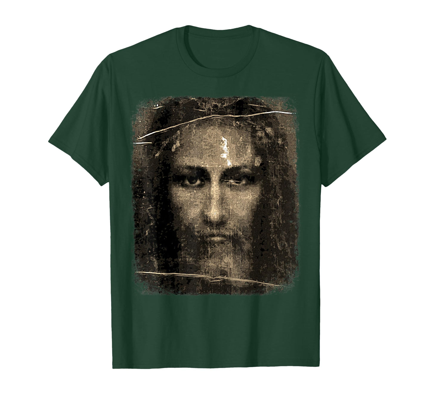 Shroud Of Turin Jesus Holy face vintage T-Shirt