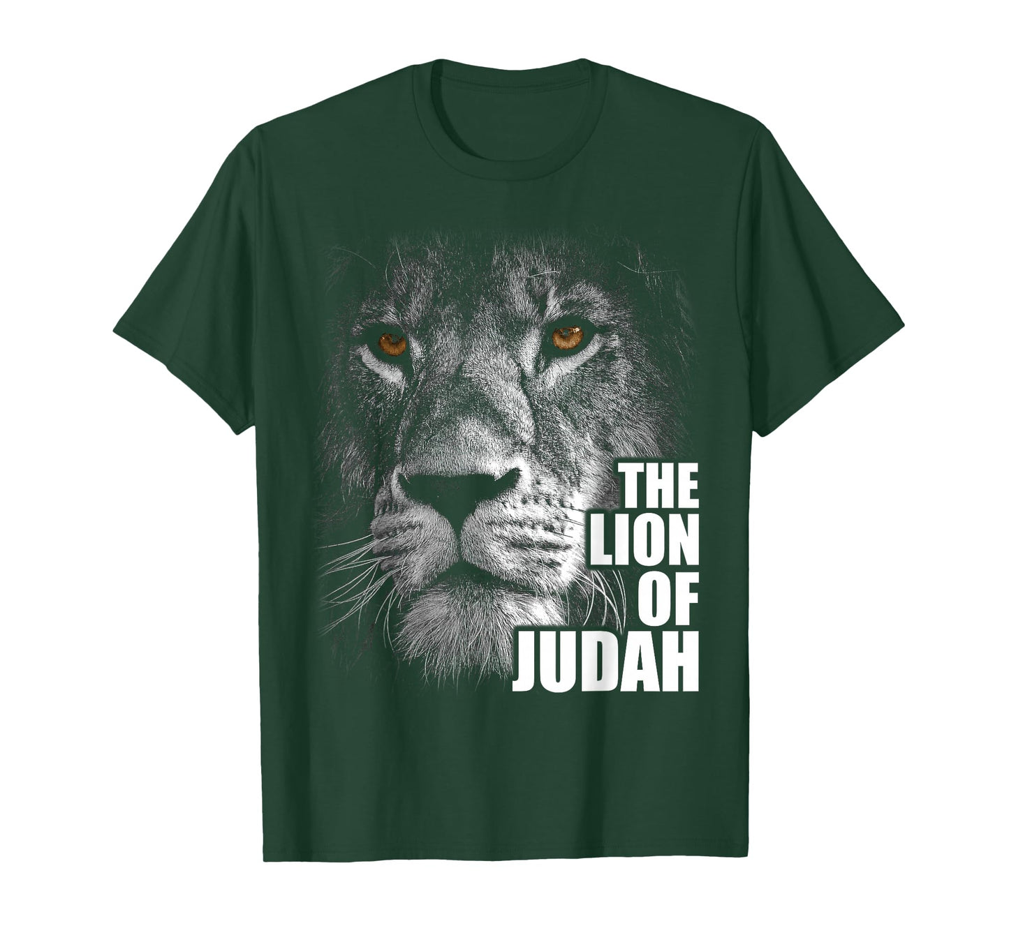 Lion of Judah Jesus Christian Faith Over Fear T-Shirt