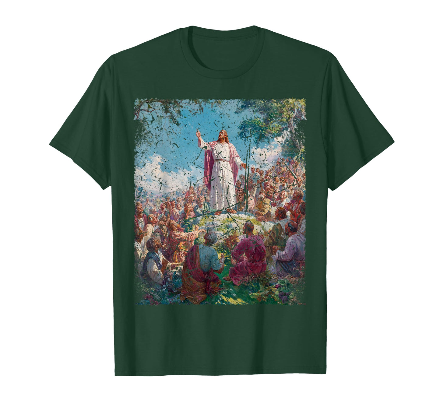 Apostle Disciple Jesus Christ Praying T-Shirt