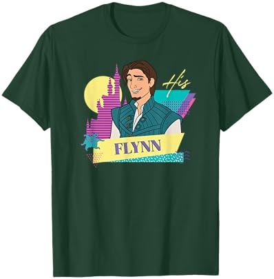 Disney Tangled Retro ’90s Couples Matching His Flynn Rider T-Shirt - T-Shirt | Forest
