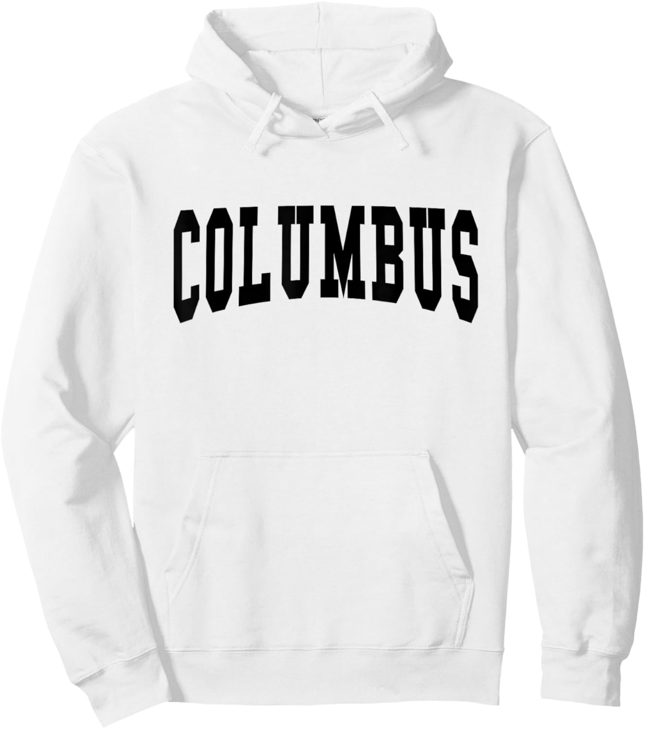 COLUMBUS - Hometown Pride - Classic Hoodie - Hoodie | White