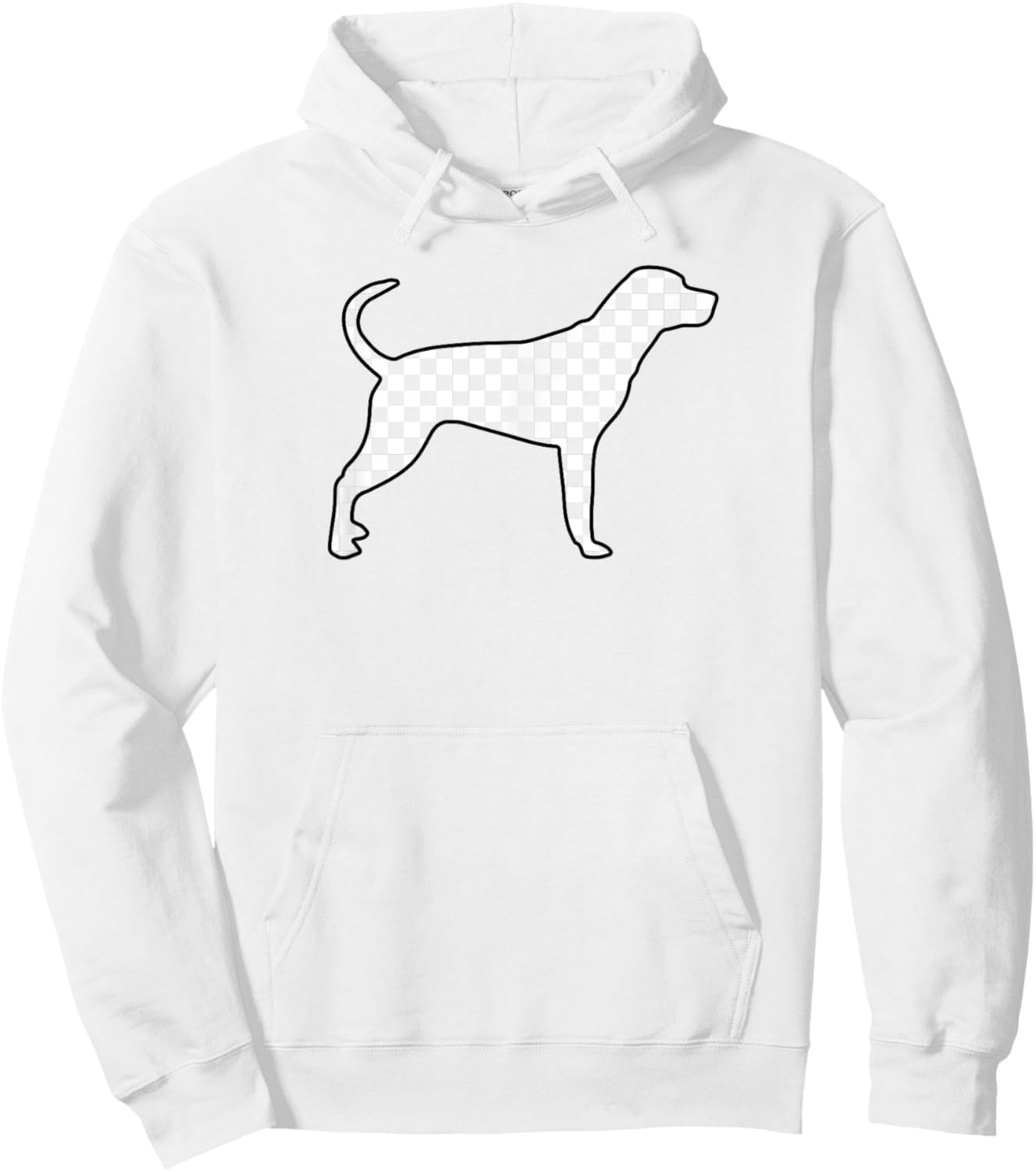Orange Native Home TN State Pride Blue Tick Hound Tennessee Hoodie - Hoodie | White