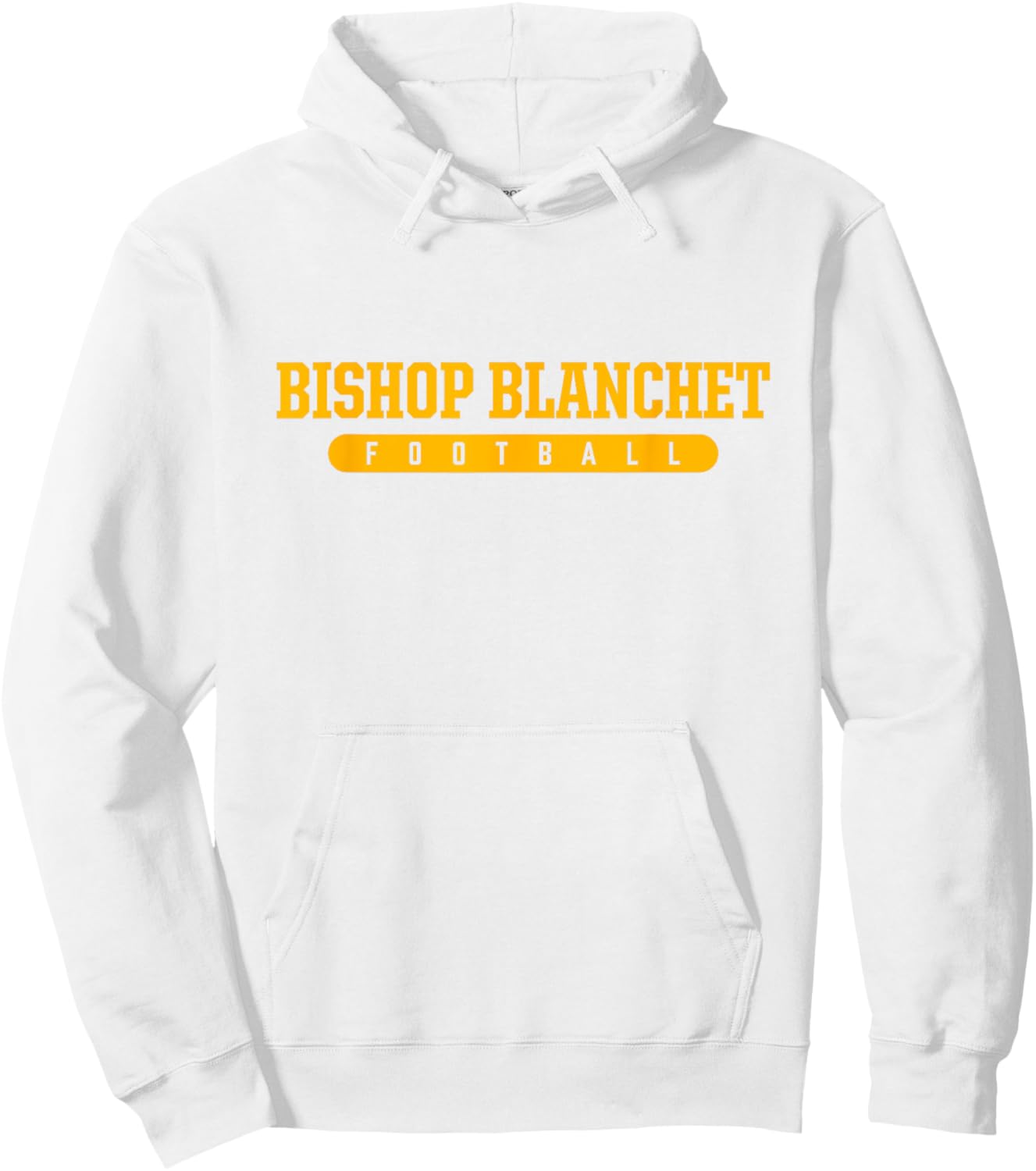 Bishop Blanchet High School Football Hoodie - Hoodie | White