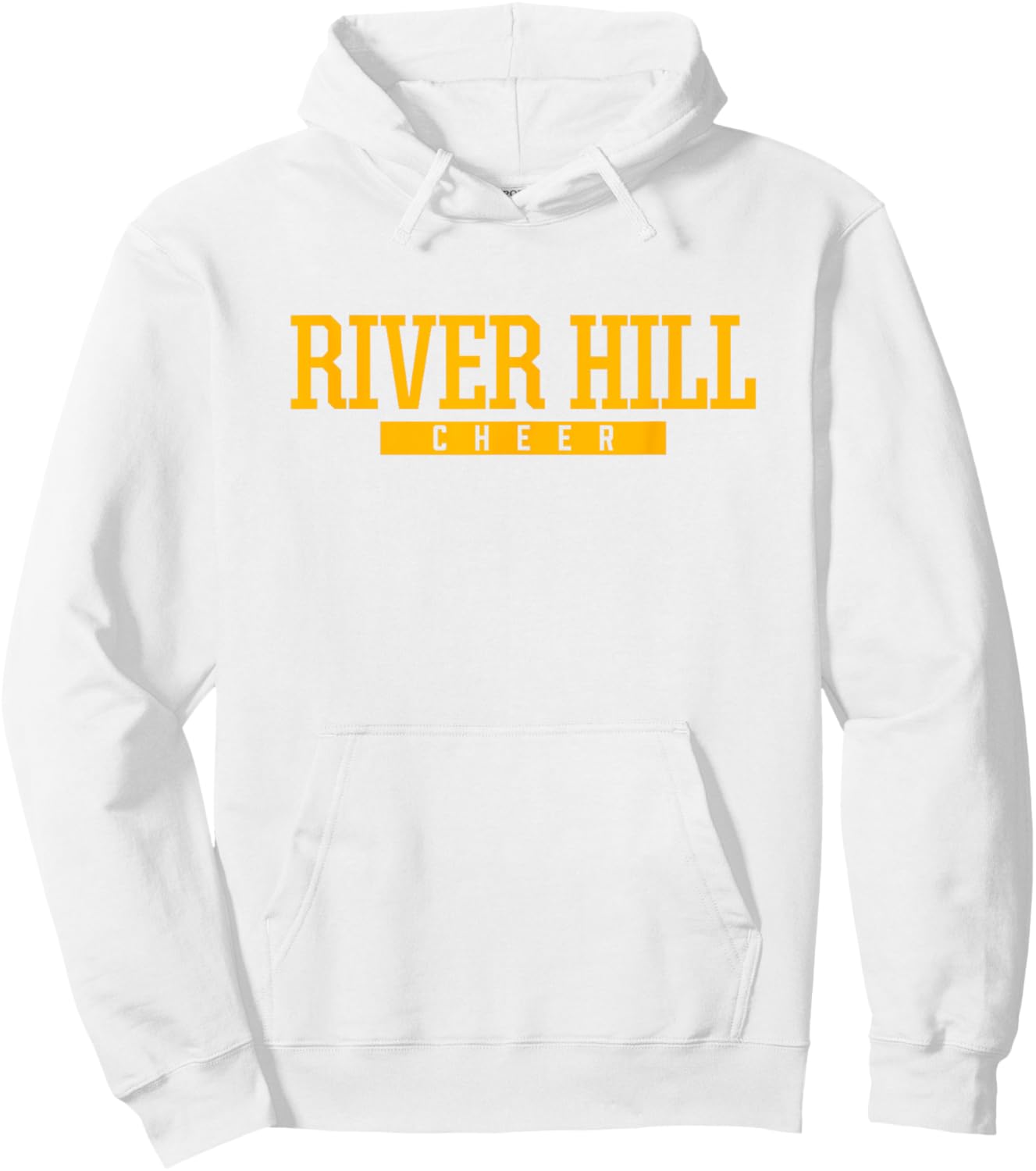 River Hill High School Cheer Hoodie - Hoodie | White