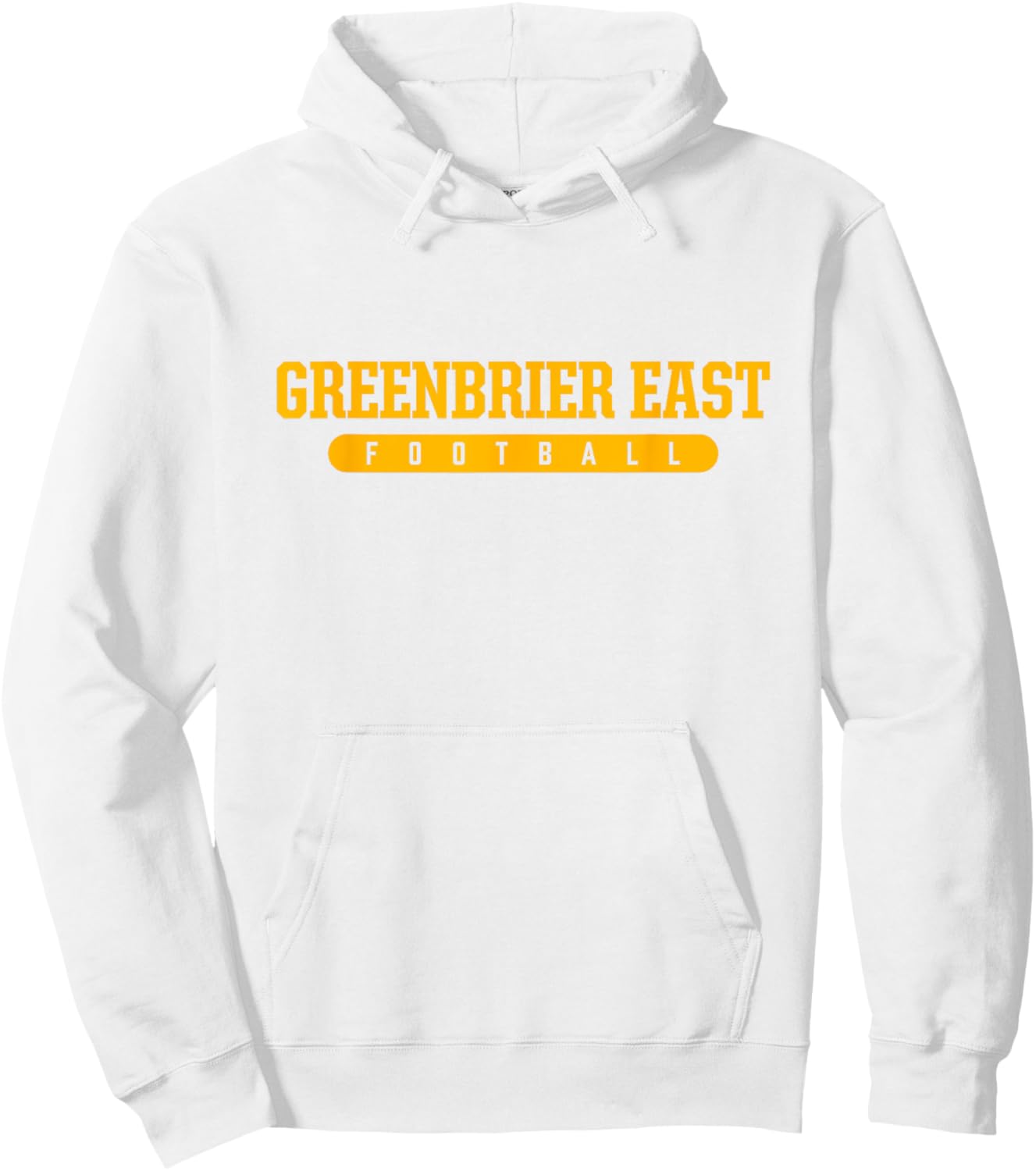Greenbrier East High School Football Hoodie - Hoodie | White