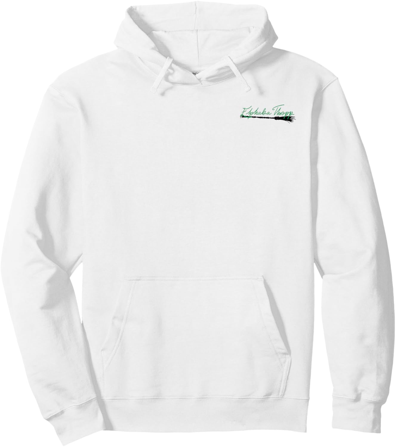 Wicked Elphaba Signature Front & Back Hoodie - Hoodie | White