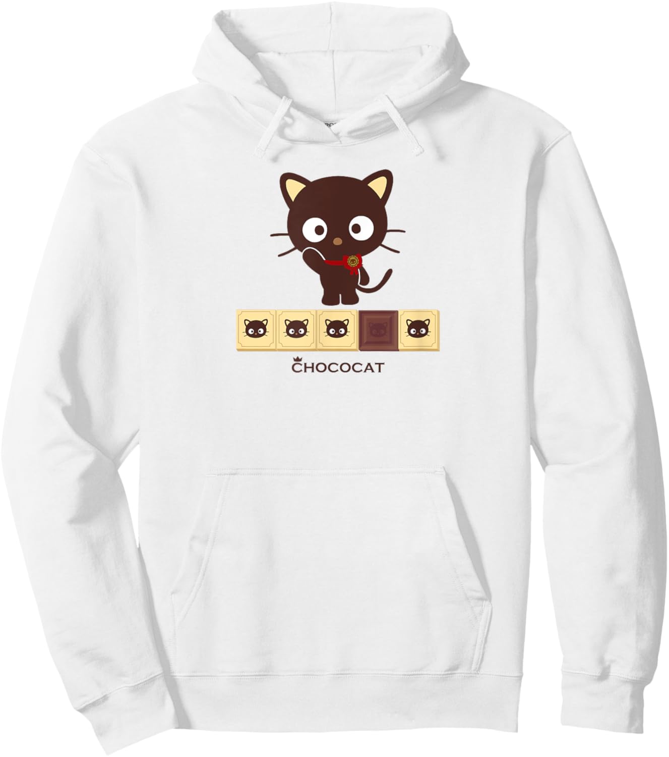 Chococat Chocolate Bar Men Women Girls Kids Hoodie - Hoodie | White