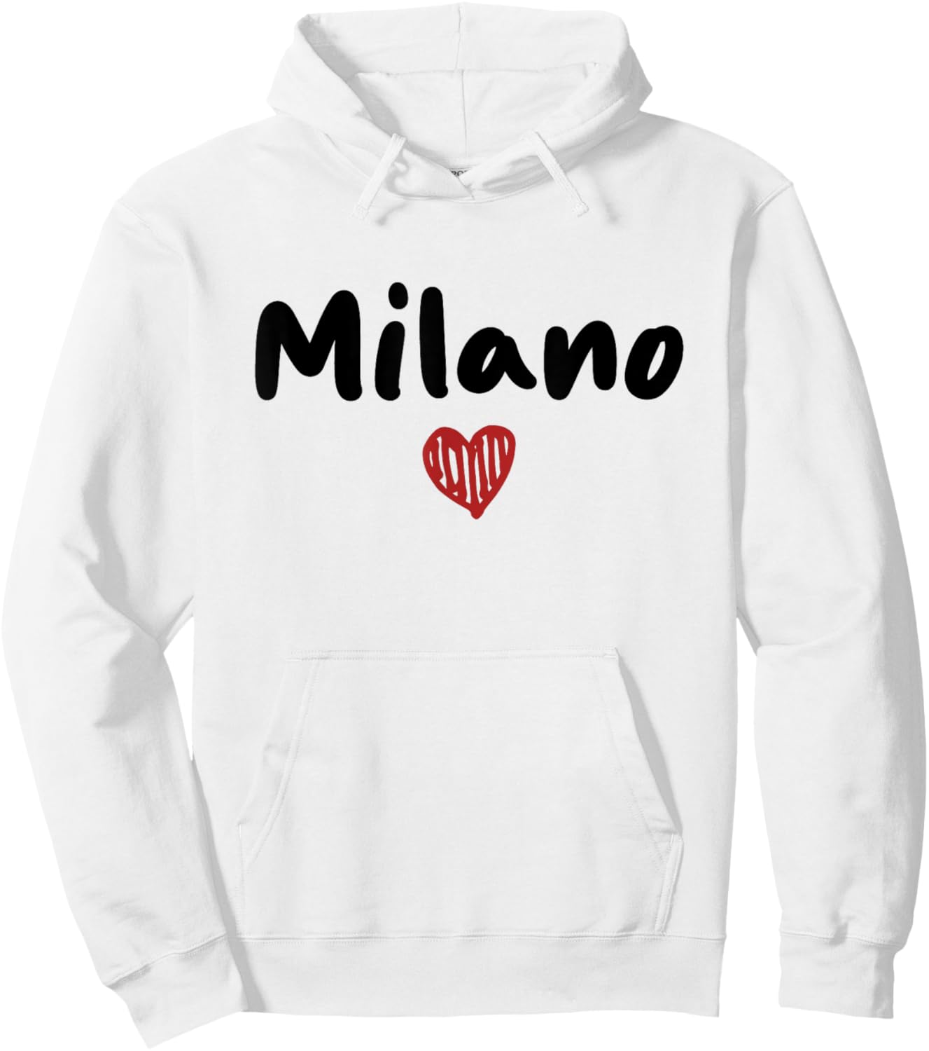 Milano - I Love Milano - Classic Hoodie - Hoodie | White