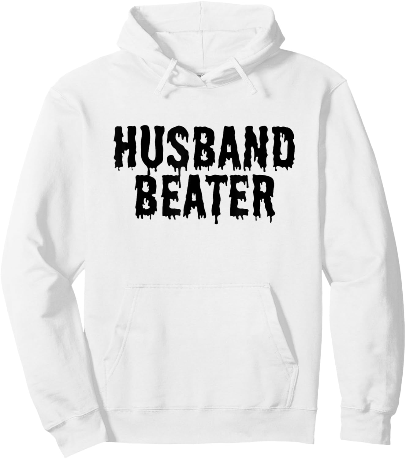 Husband Beater Hoodie - Hoodie | White