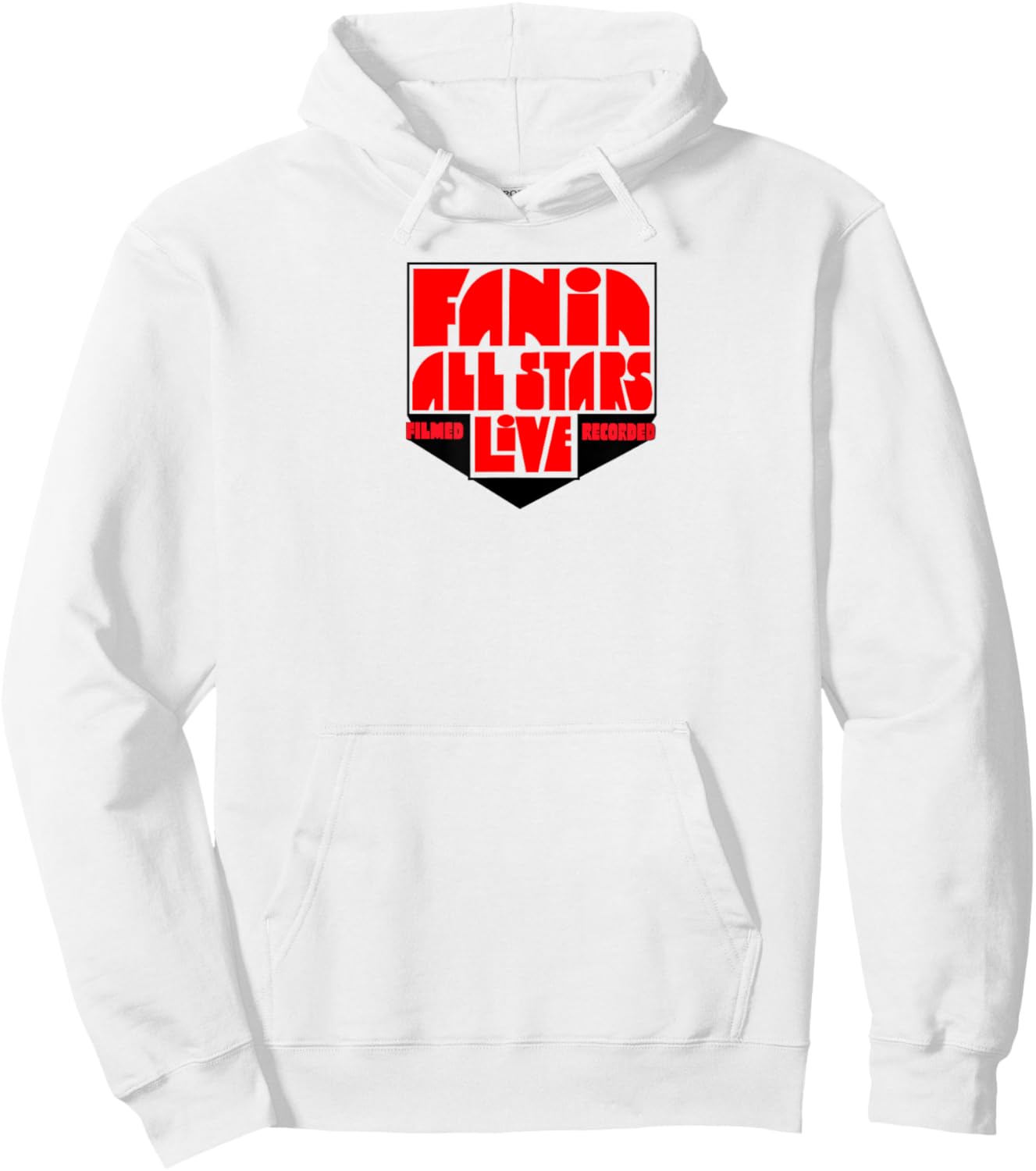 Fania All Stars Logo Hoodie - Hoodie | White