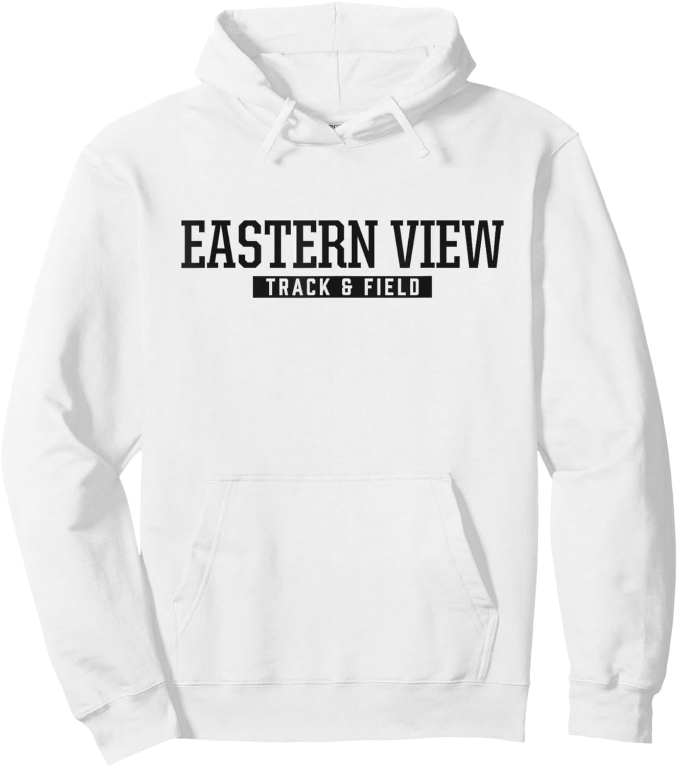 Eastern View High School Track & Field Hoodie - Hoodie | White
