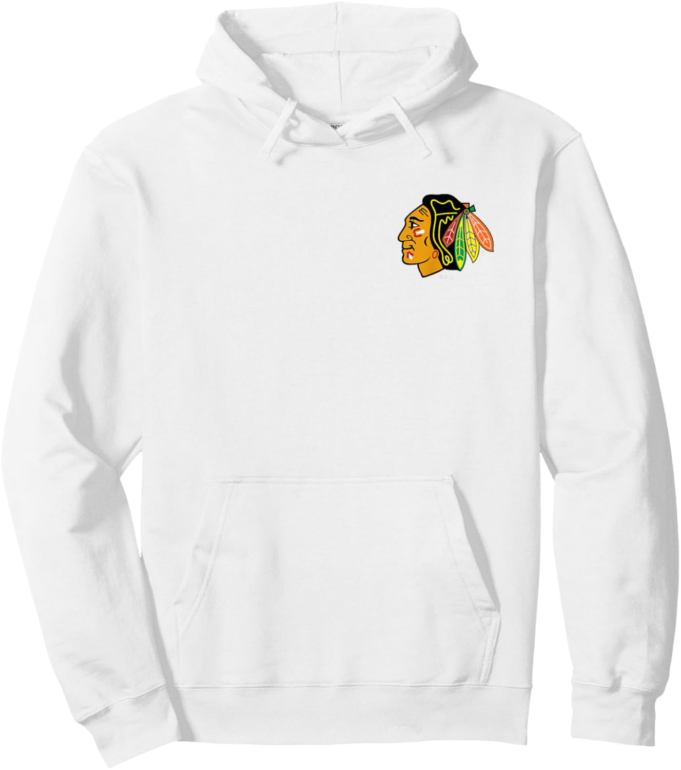 Chicago Blackhawks Support Gray Officially Licensed Hoodie - Hoodie | White