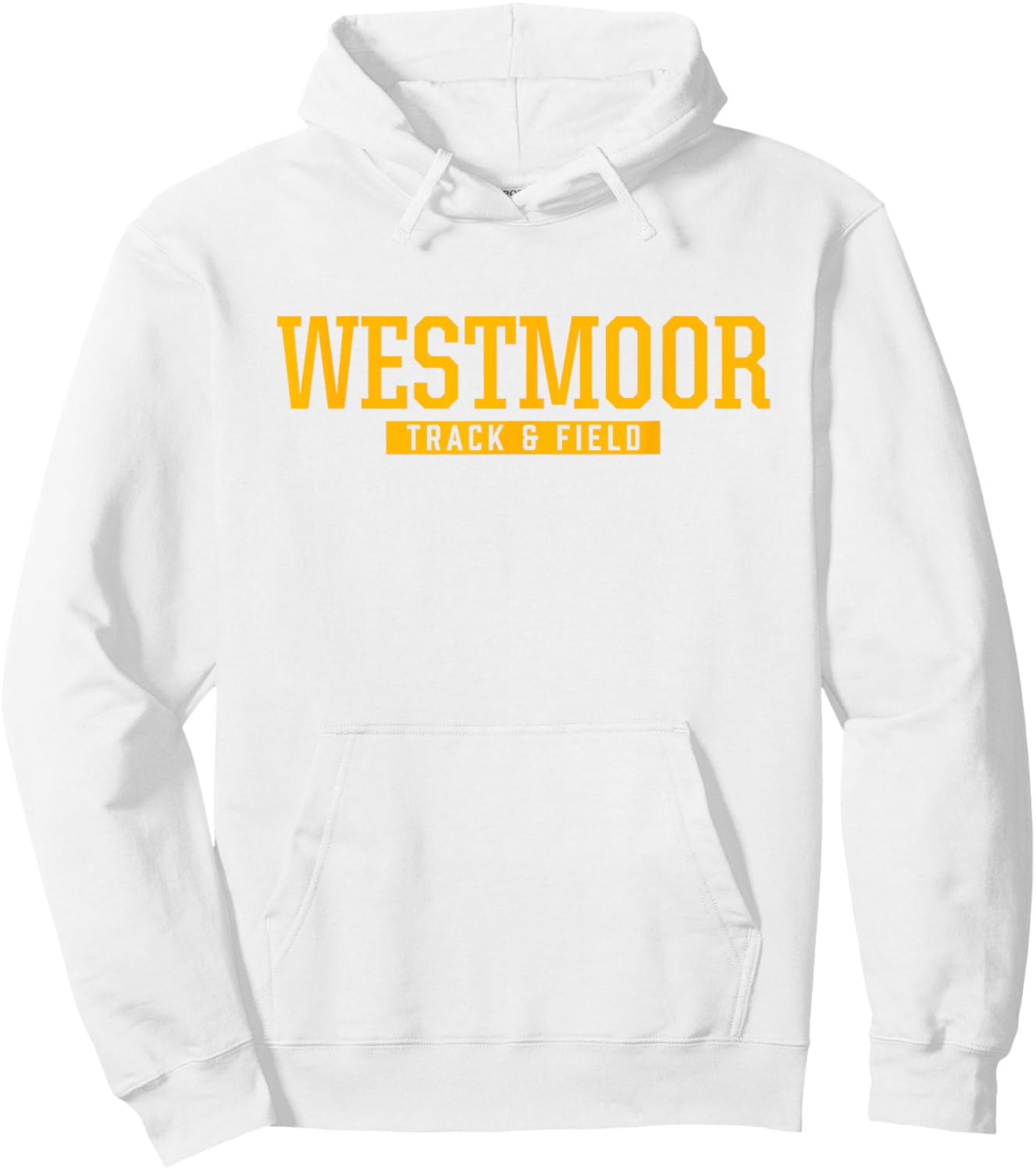 Westmoor High School Track & Field Hoodie - Hoodie | White