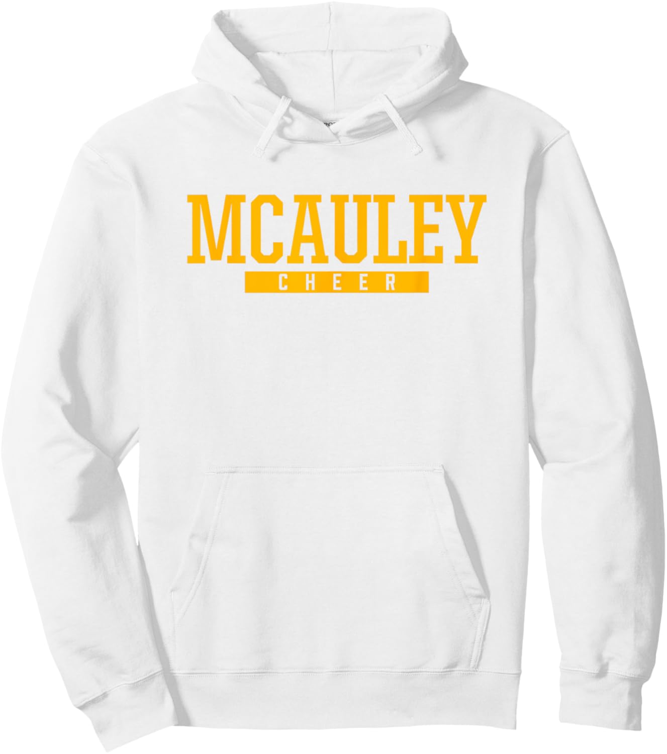 Mcauley High School Cheer Hoodie - Hoodie | White