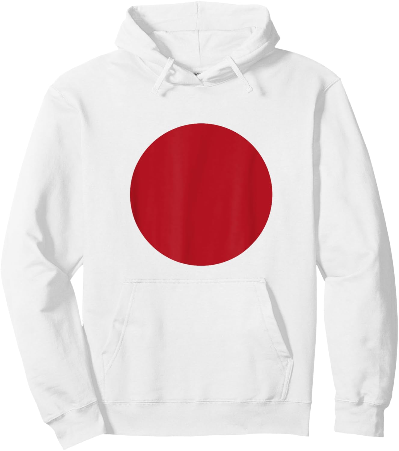 Japan Country Flags of the World Red Circle Hoodie - Hoodie | White
