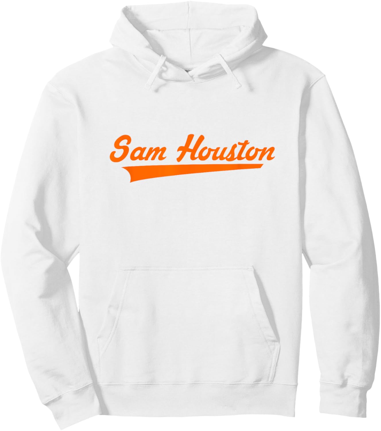 Sam Houston High School Vintage Swoosh Hoodie - Hoodie | White