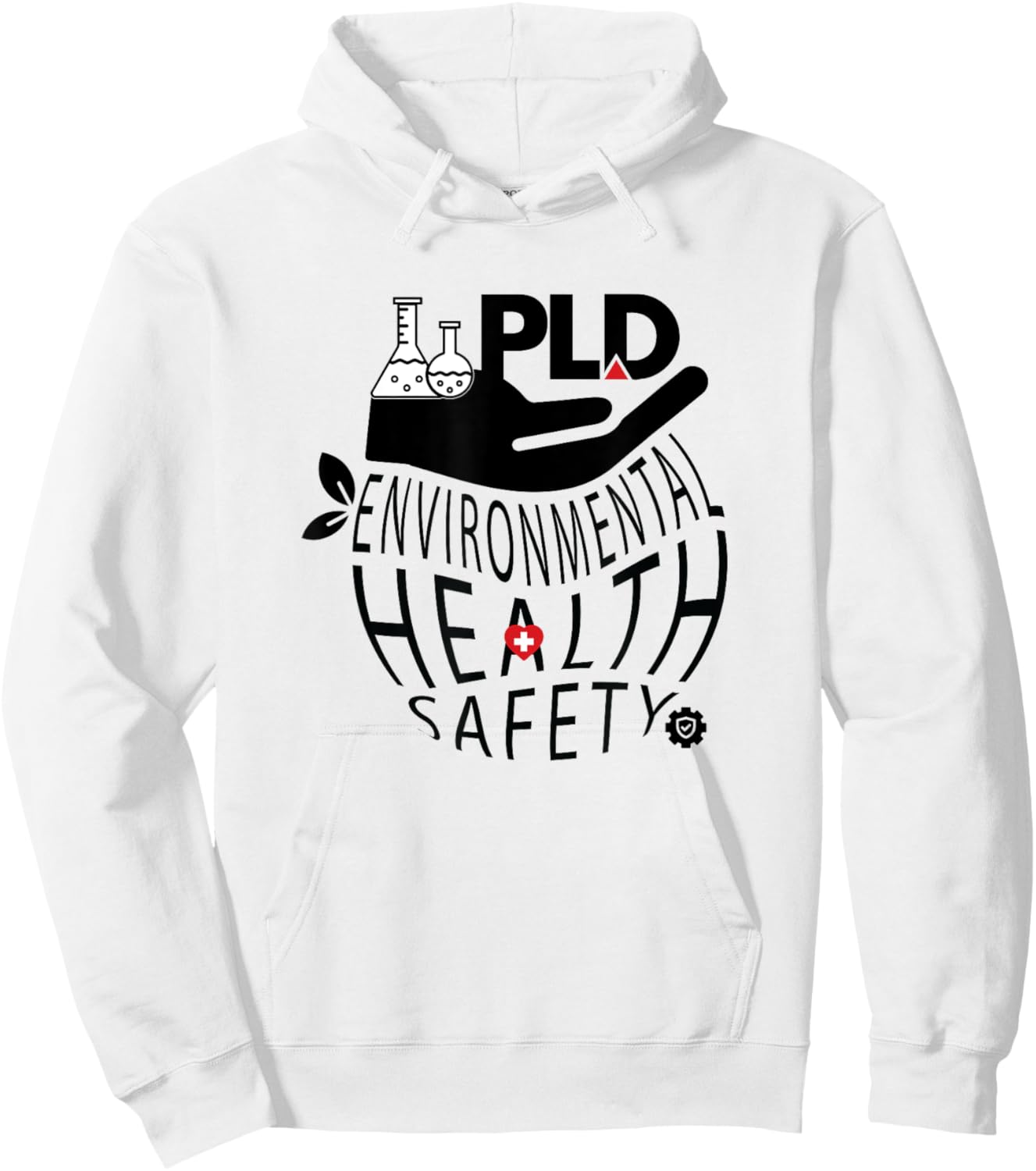 PLD Environmental Health Safety Hoodie - Hoodie | White
