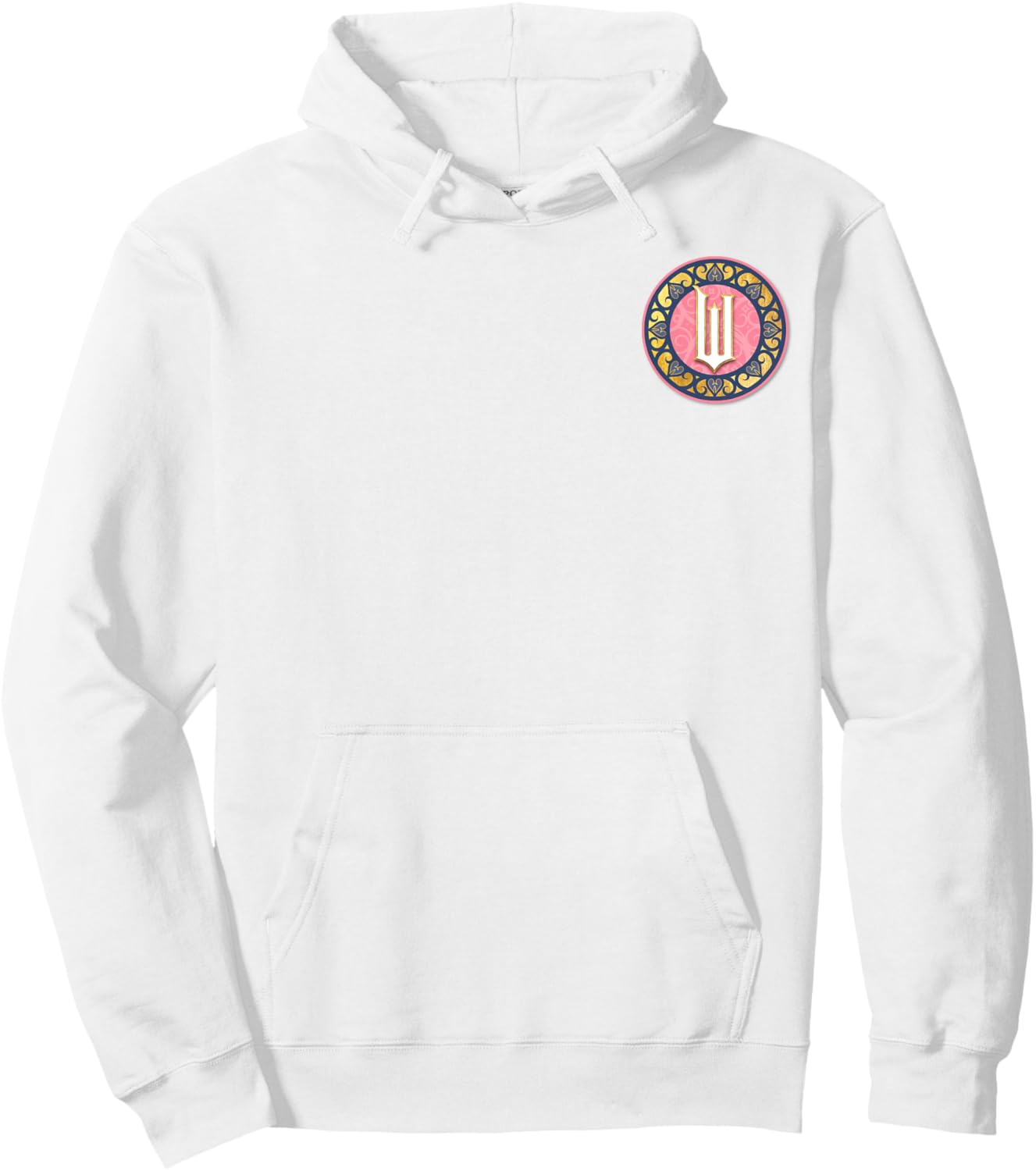 Wicked Glinda Logo Front & Back Hoodie - Hoodie | White
