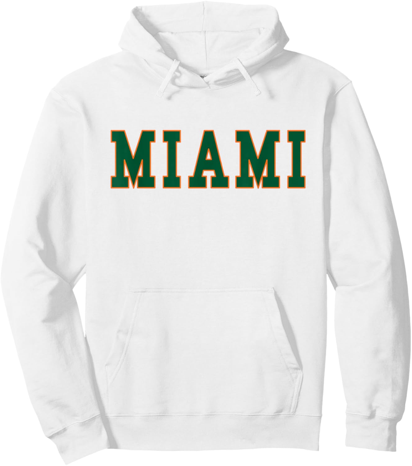 Miami - Throwback Design - Classic Hoodie - Hoodie | White