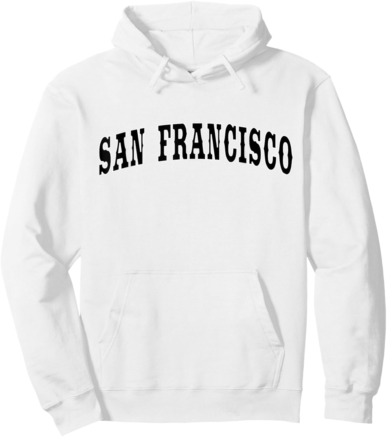 SAN FRANCISCO - Throwback Design - Classic Hoodie - Hoodie | White