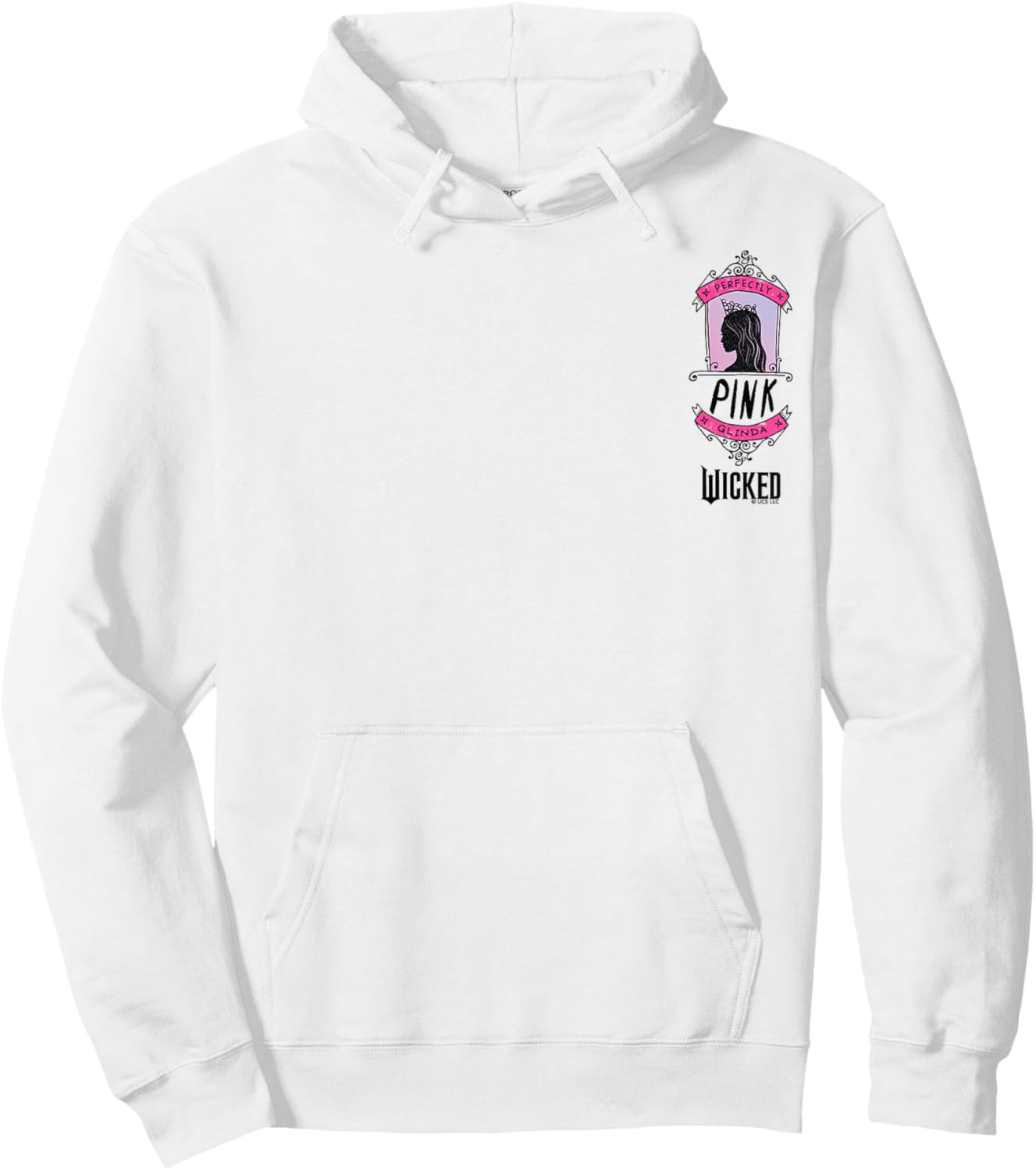 Wicked Perfectly Glinda Hoodie - Hoodie | White