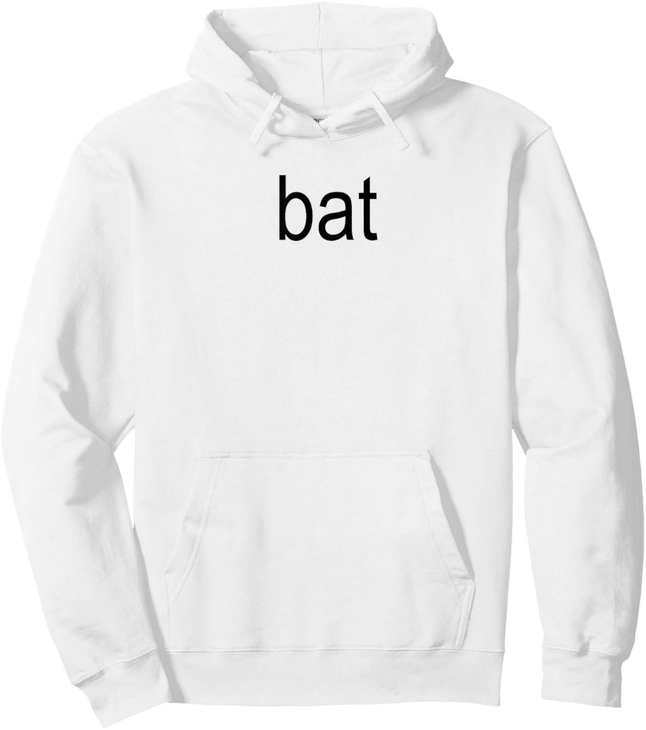 Bat Brat | Brat Autumn | Brat Fall | Halloween Brat Hoodie - Hoodie | White