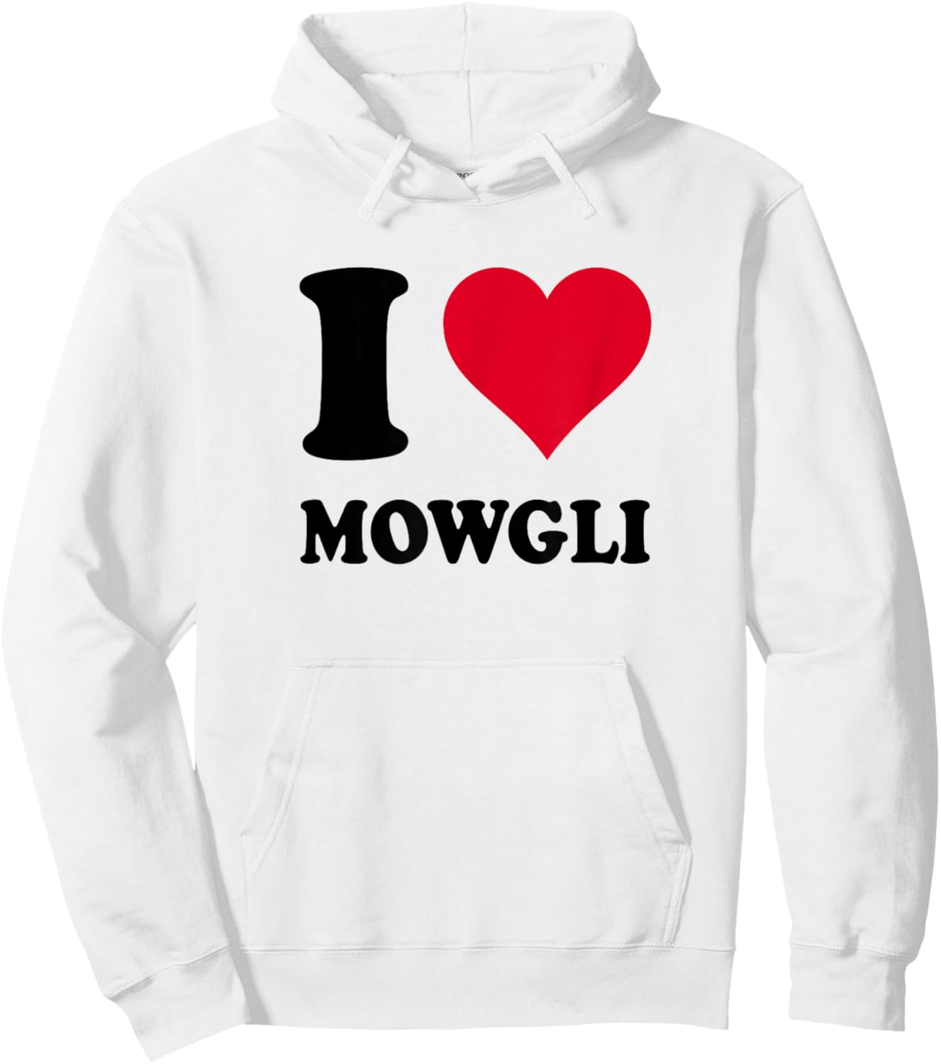I Love Mowgli Hoodie - Hoodie | White
