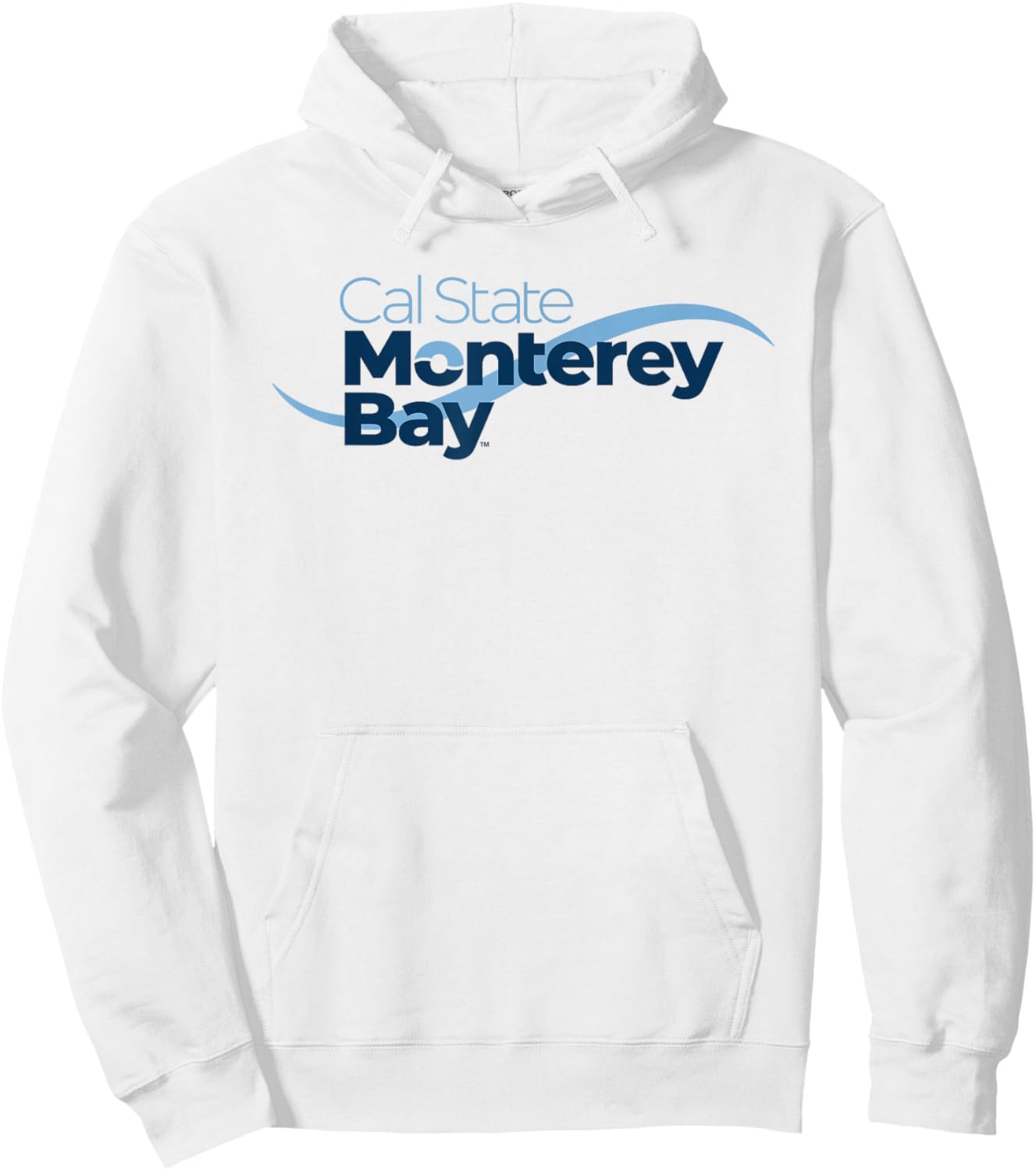 Cal State Monterey Bay CSUMB Logo Hoodie - Hoodie | White