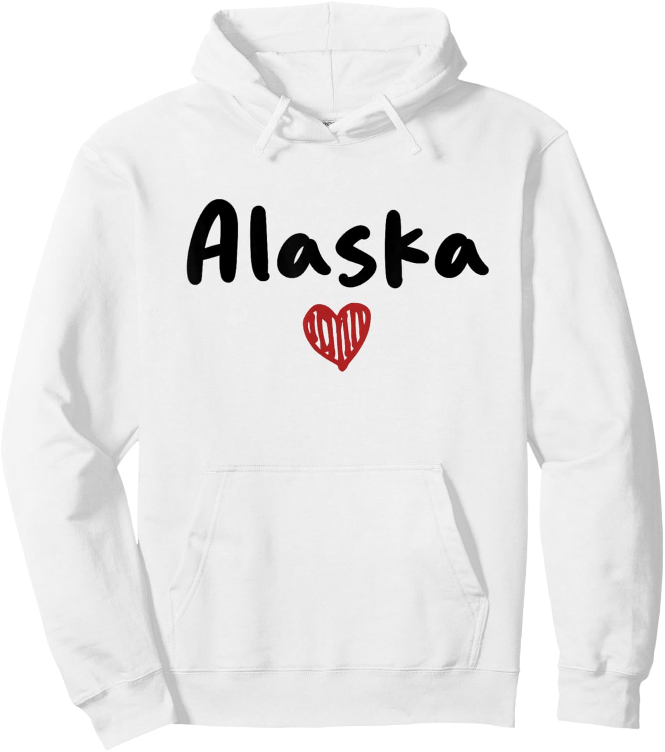 Alaska - I Love Alaska - Classic Hoodie - Hoodie | White