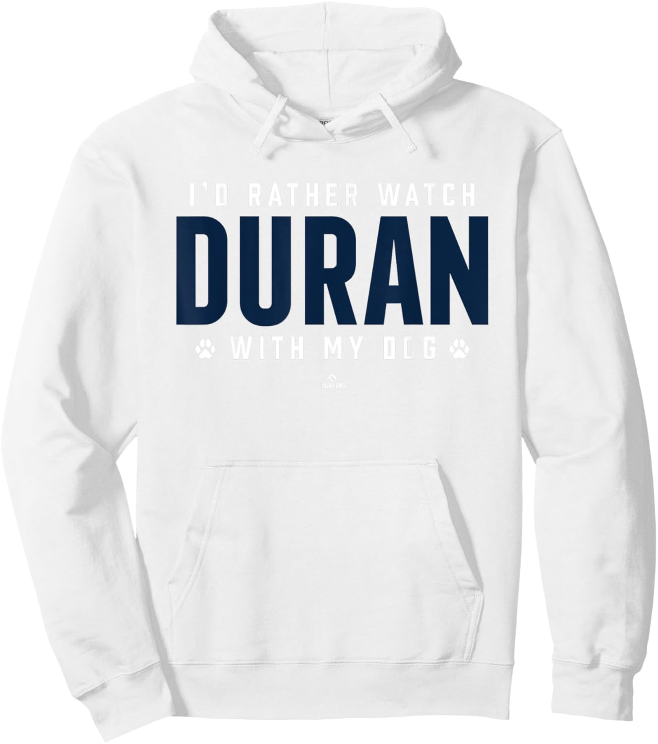 With My Dog Jarren Duran Boston Baseball MLBPA Men Women Kids Hoodie - Hoodie | White