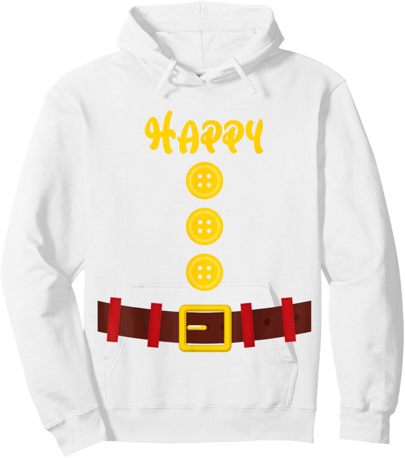 Dwarf Easy Halloween Group Dwarf Matching Men Women Costume Hoodie - Hoodie | White