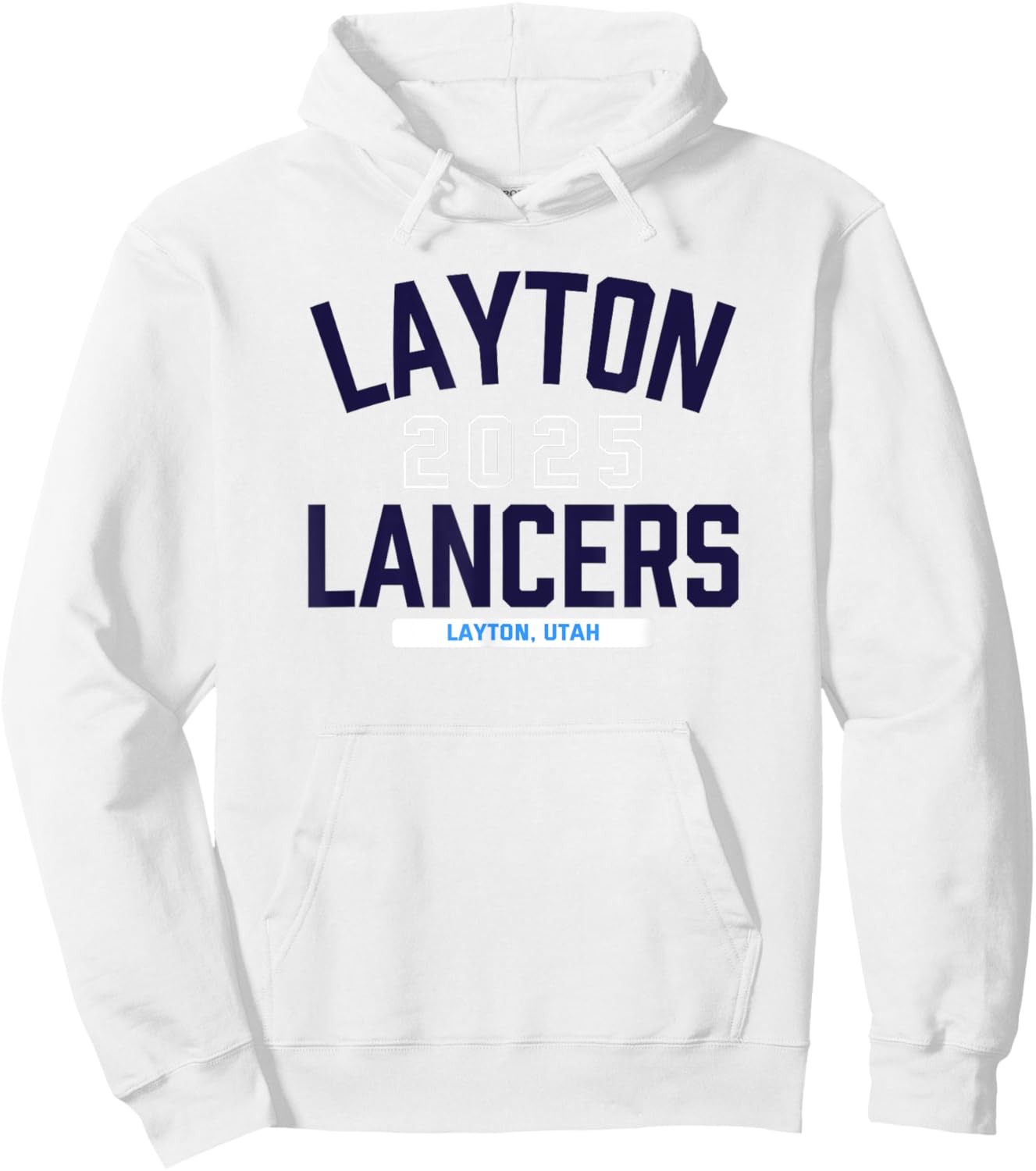 Layton Lancers Layton, Utah 2025 Hoodie - Hoodie | White