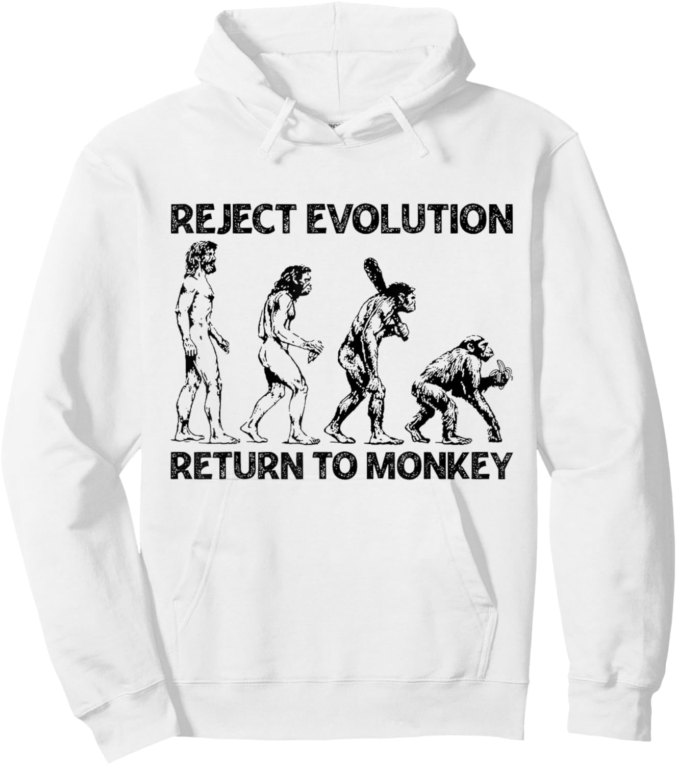 T-Shirt Hoodie - Hoodie | White