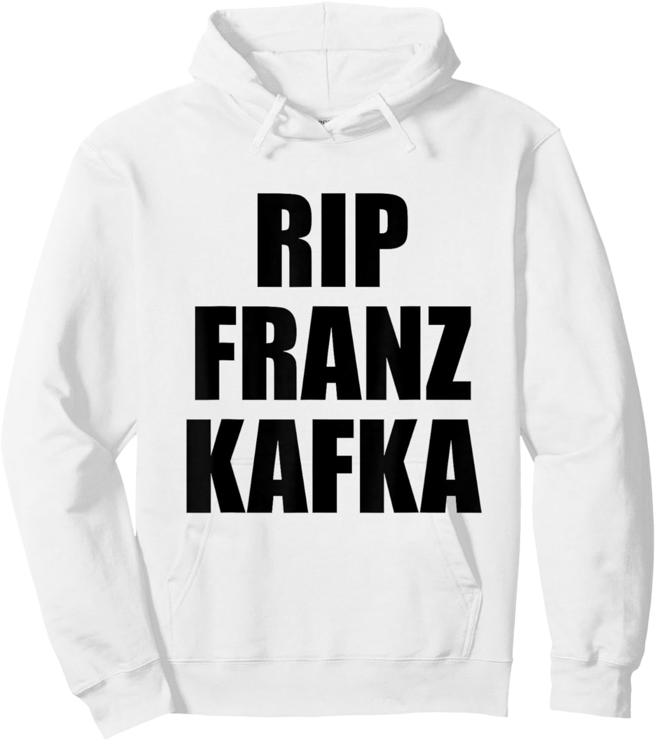 Funny RIP Franz Kafka Y2K Oddly Specific Hoodie - Hoodie | White